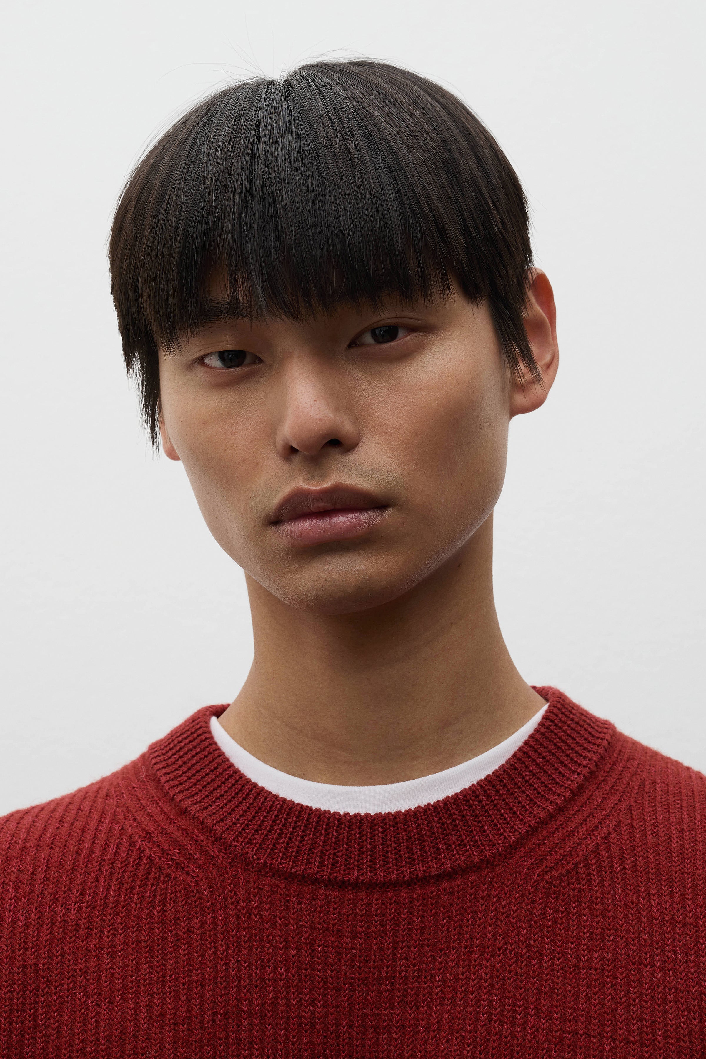 Henning Cotton Wool Rib Sweater