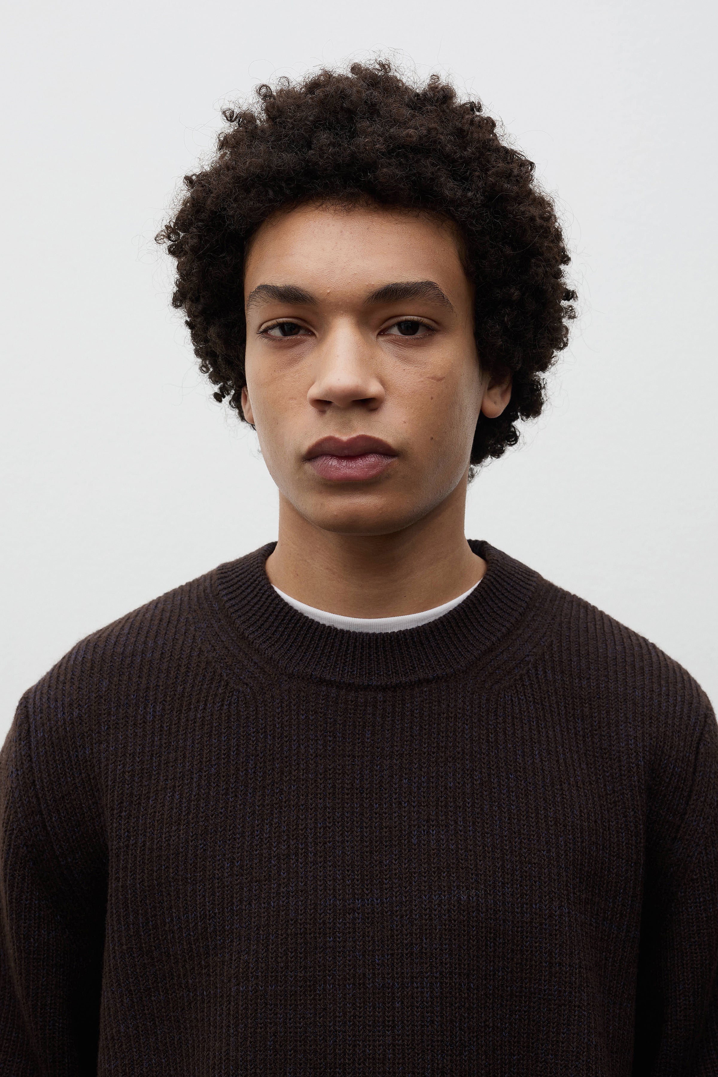 Henning Cotton Wool Rib Sweater