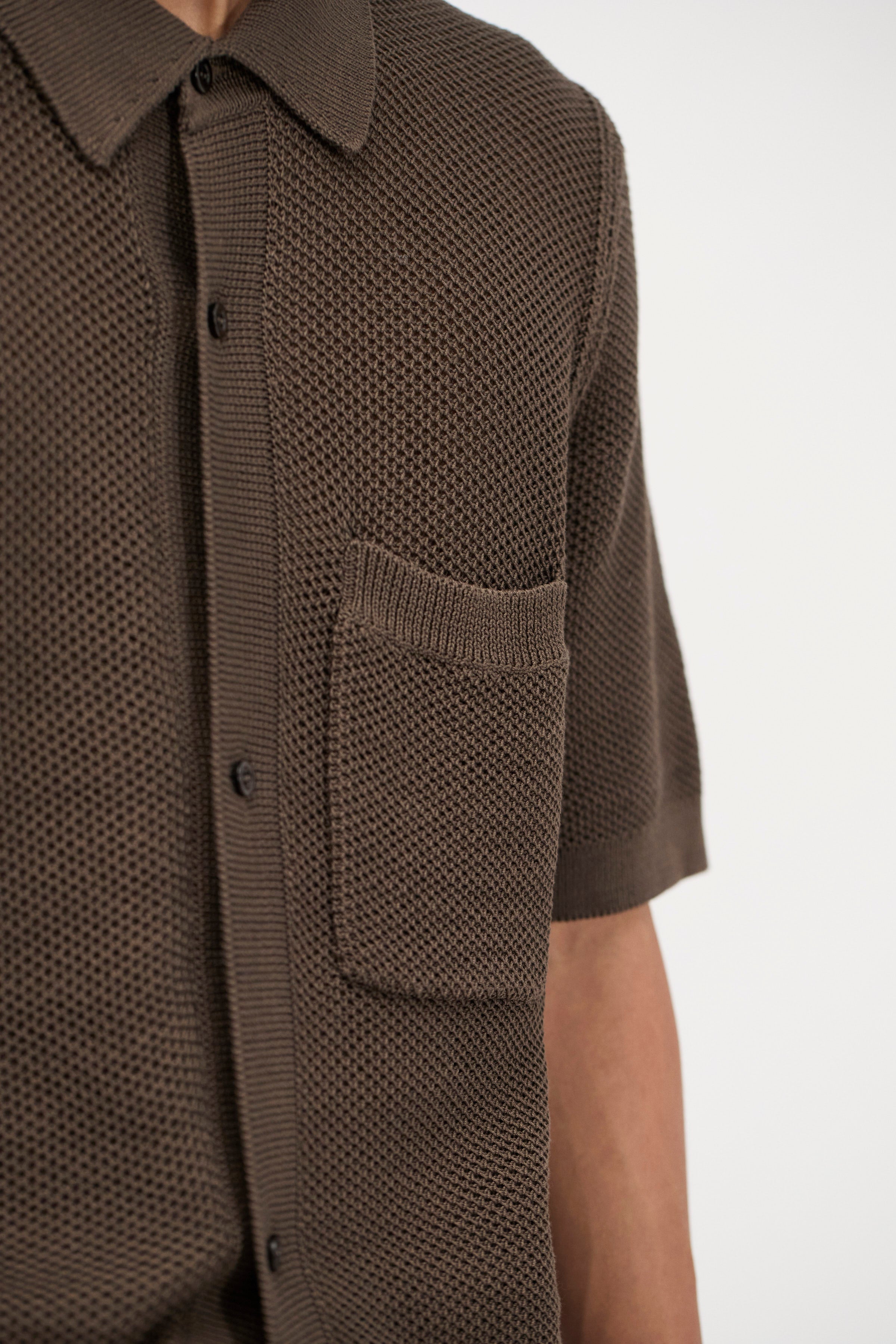 Fredensborg Mercerised Cotton Knitted Shirt