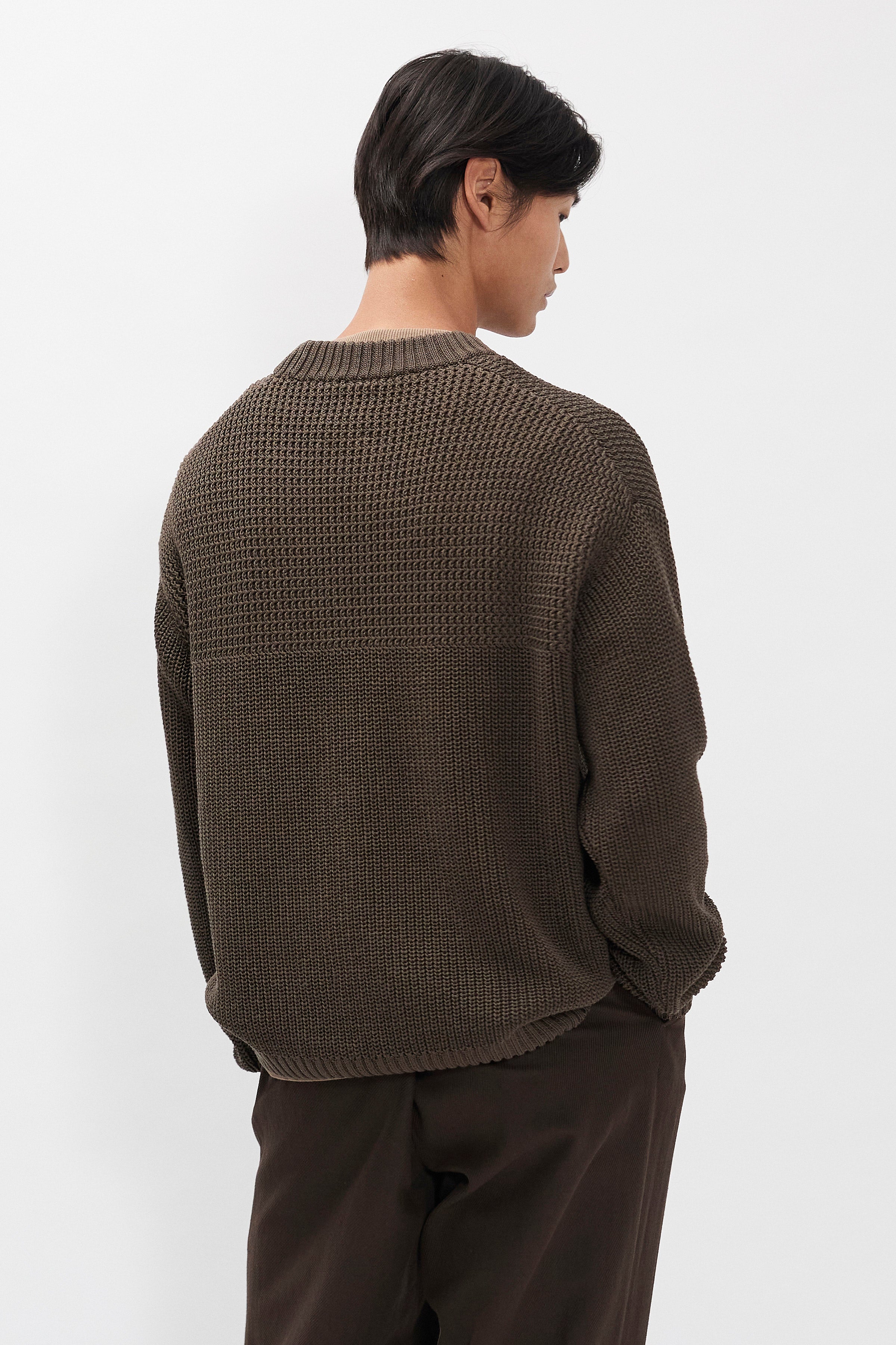 Nordhavn Racked Cotton Sweater