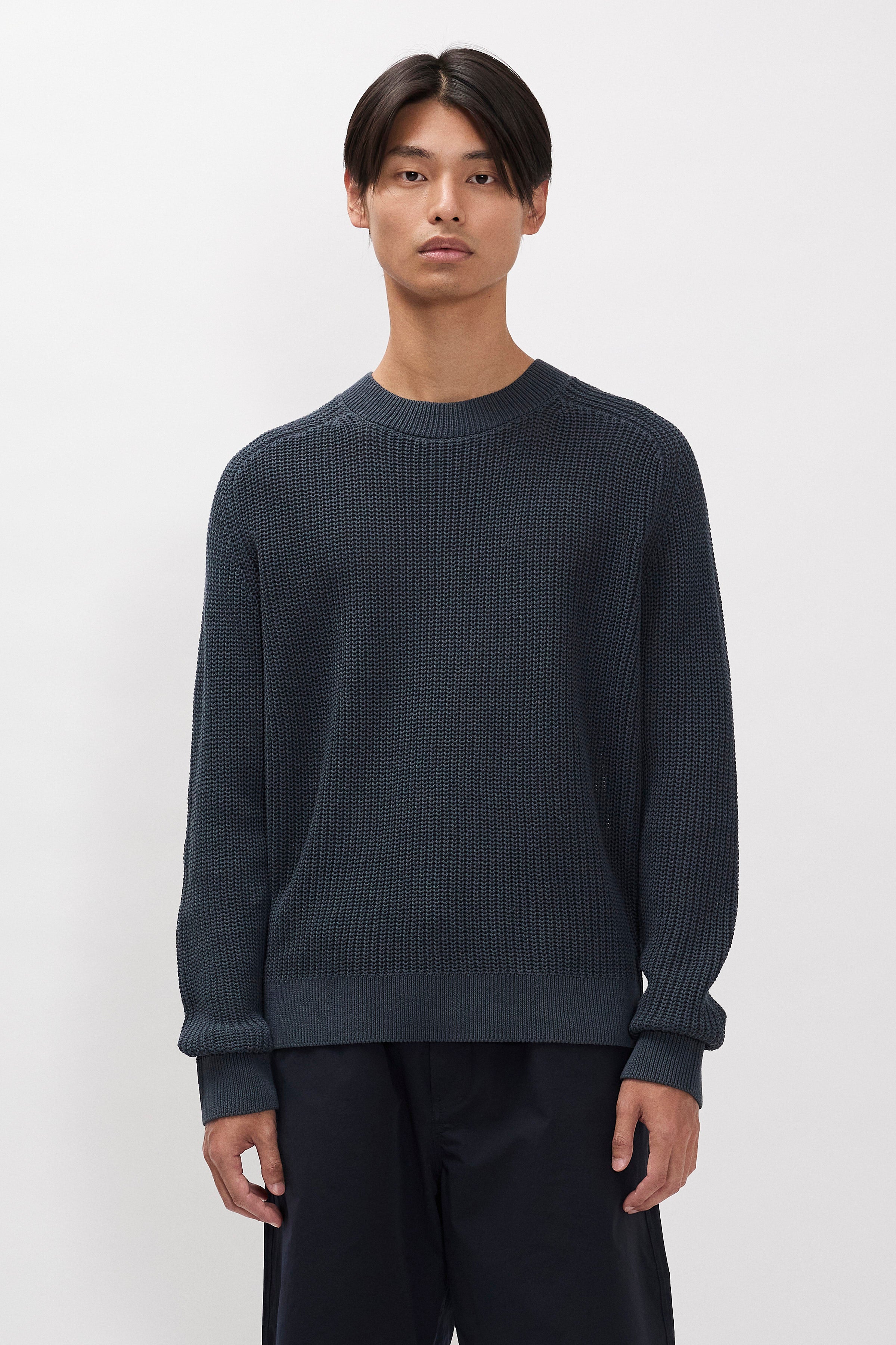 Limfjorden Cotton Paper Saddle Fishermen Sweater