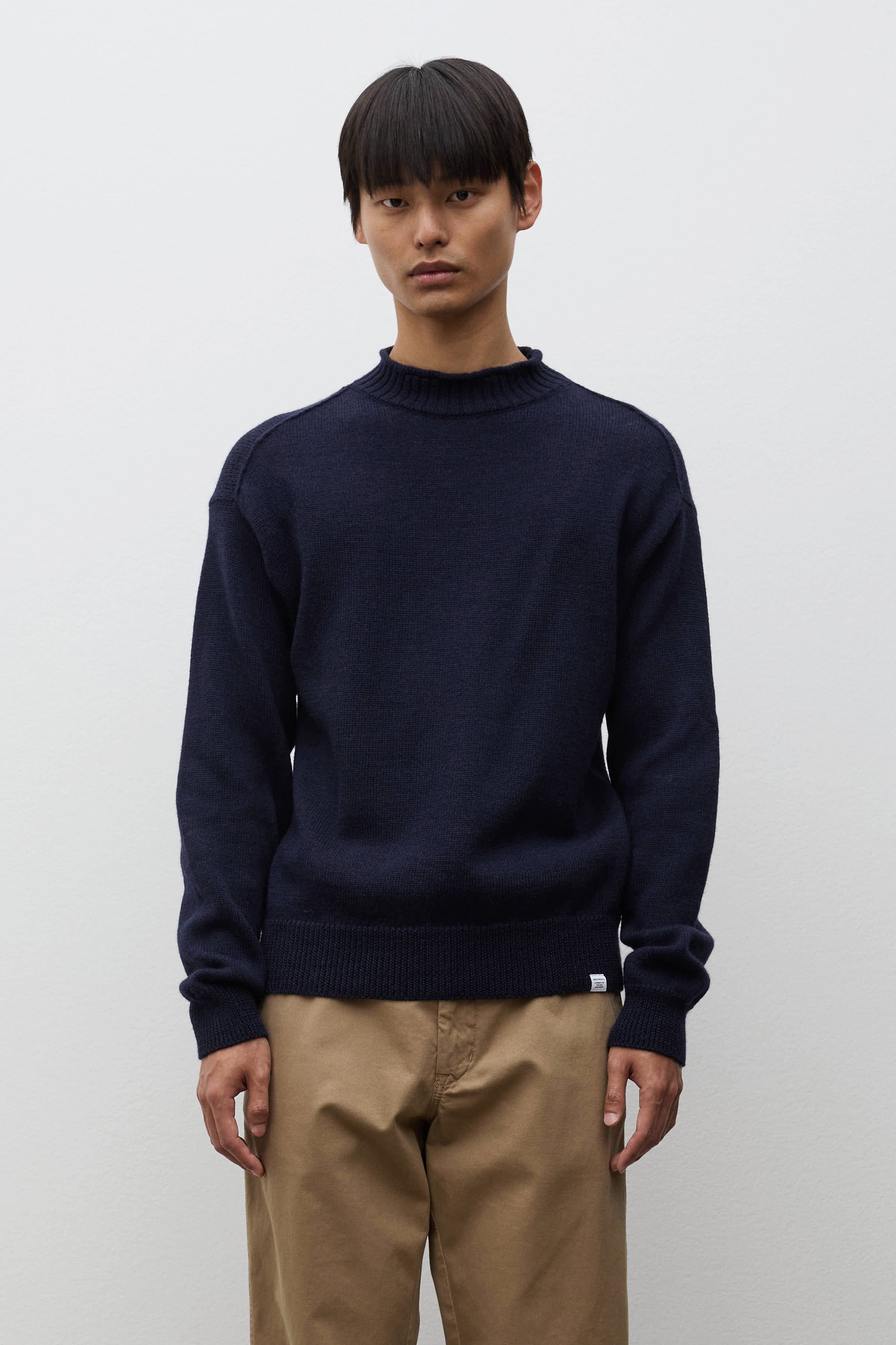 Sagvatnet Wool Roll Neck Sweater