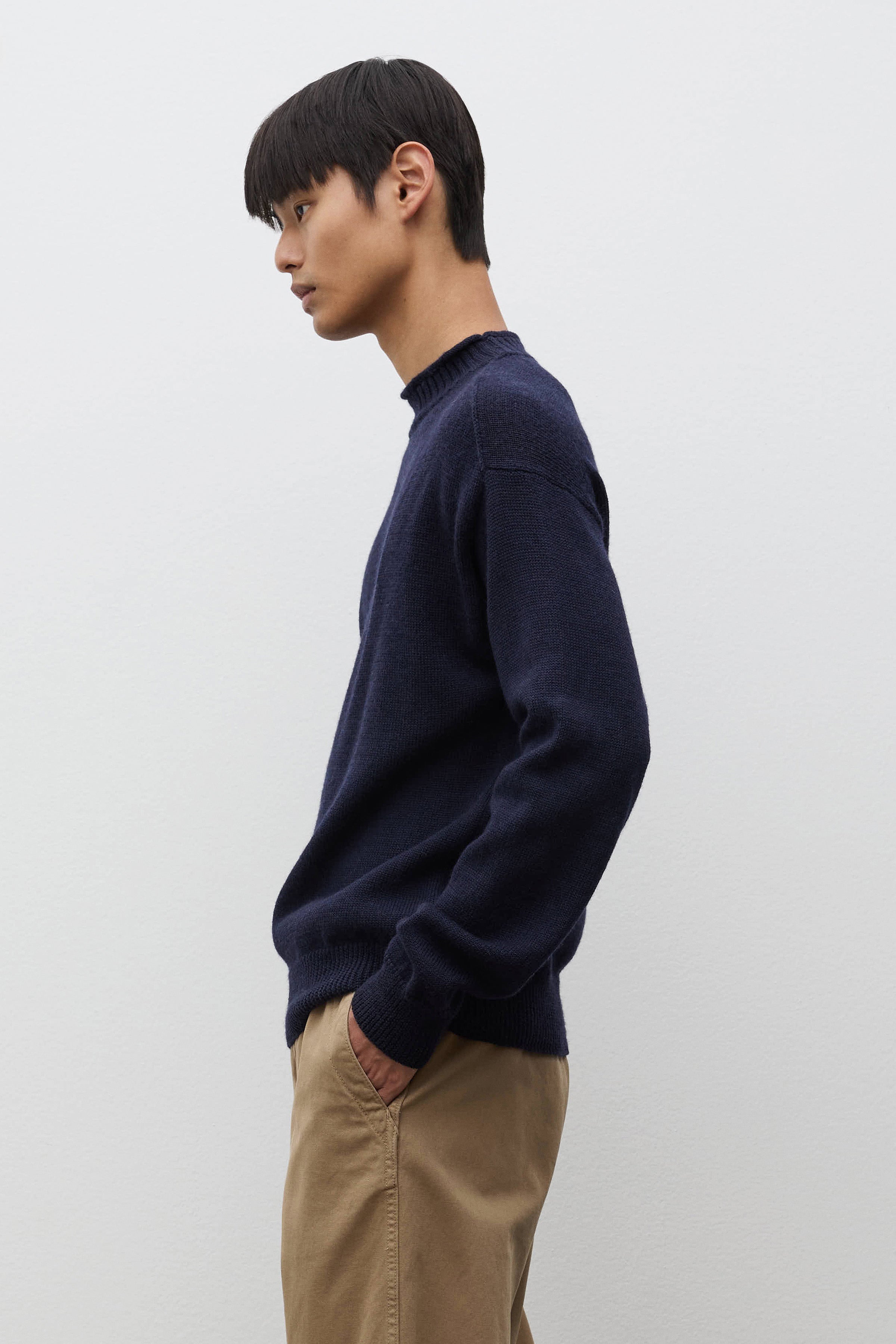 Sagvatnet Wool Roll Neck Sweater