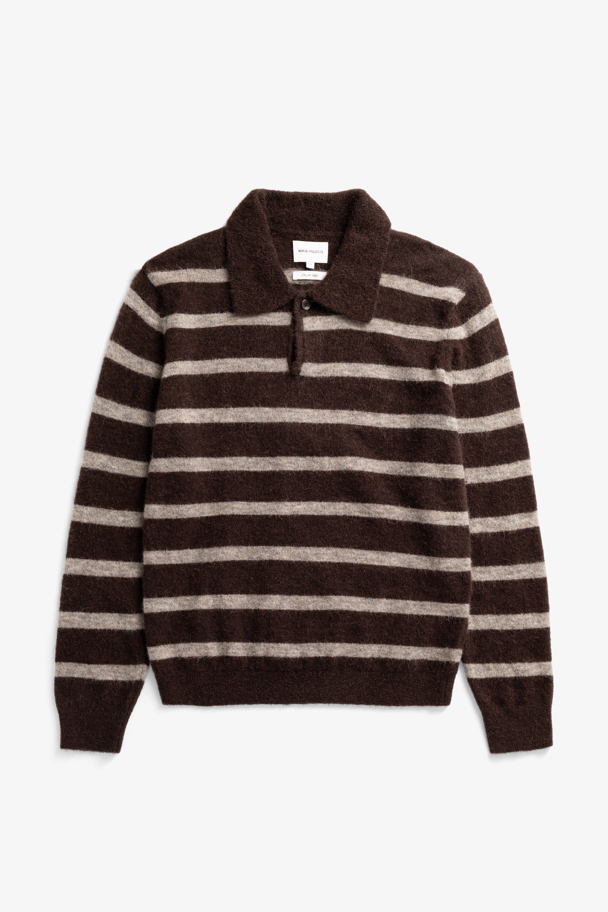 Gudme Baby Alpaca Stripe Polo