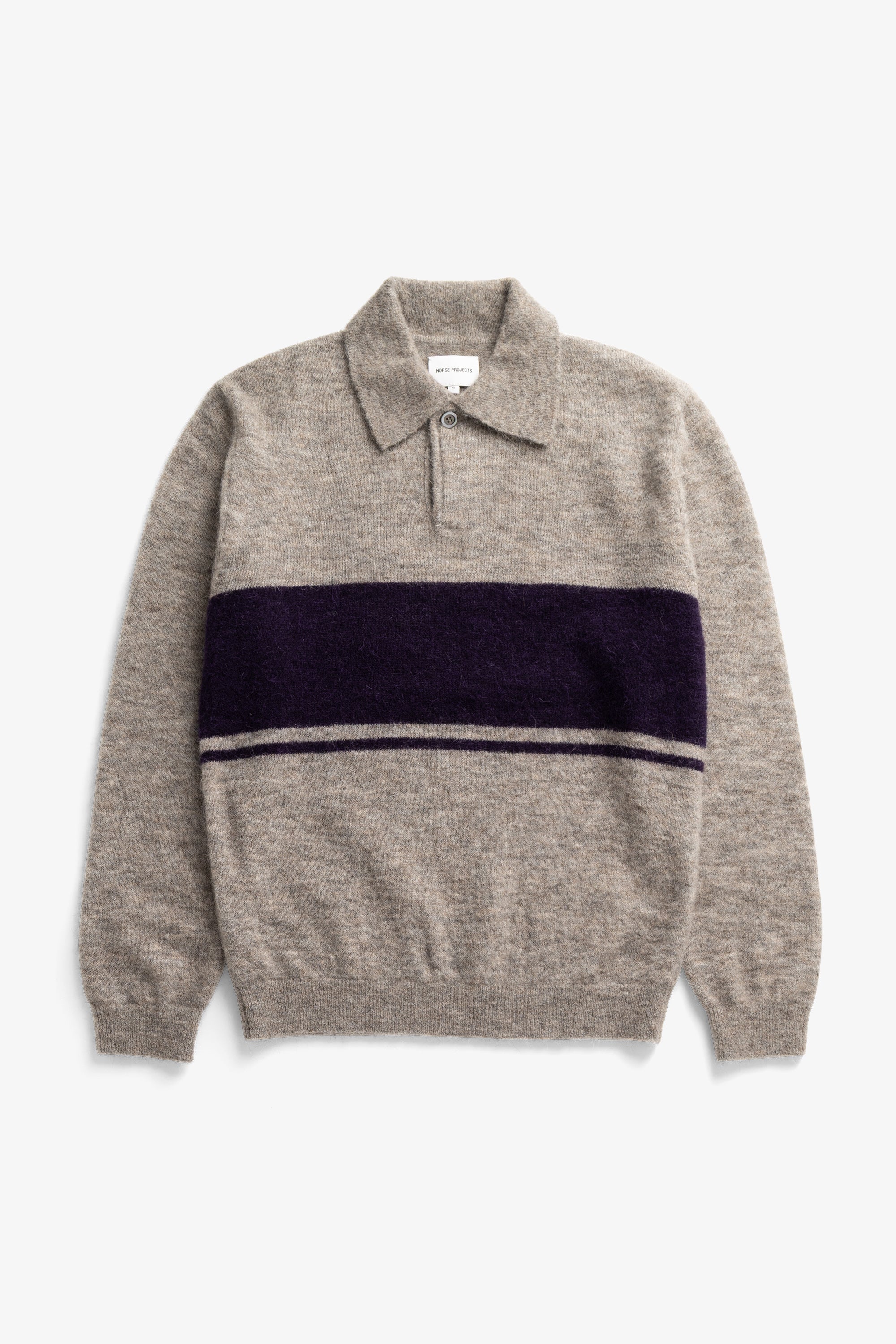Gudme Baby Alpaca Stripe Polo