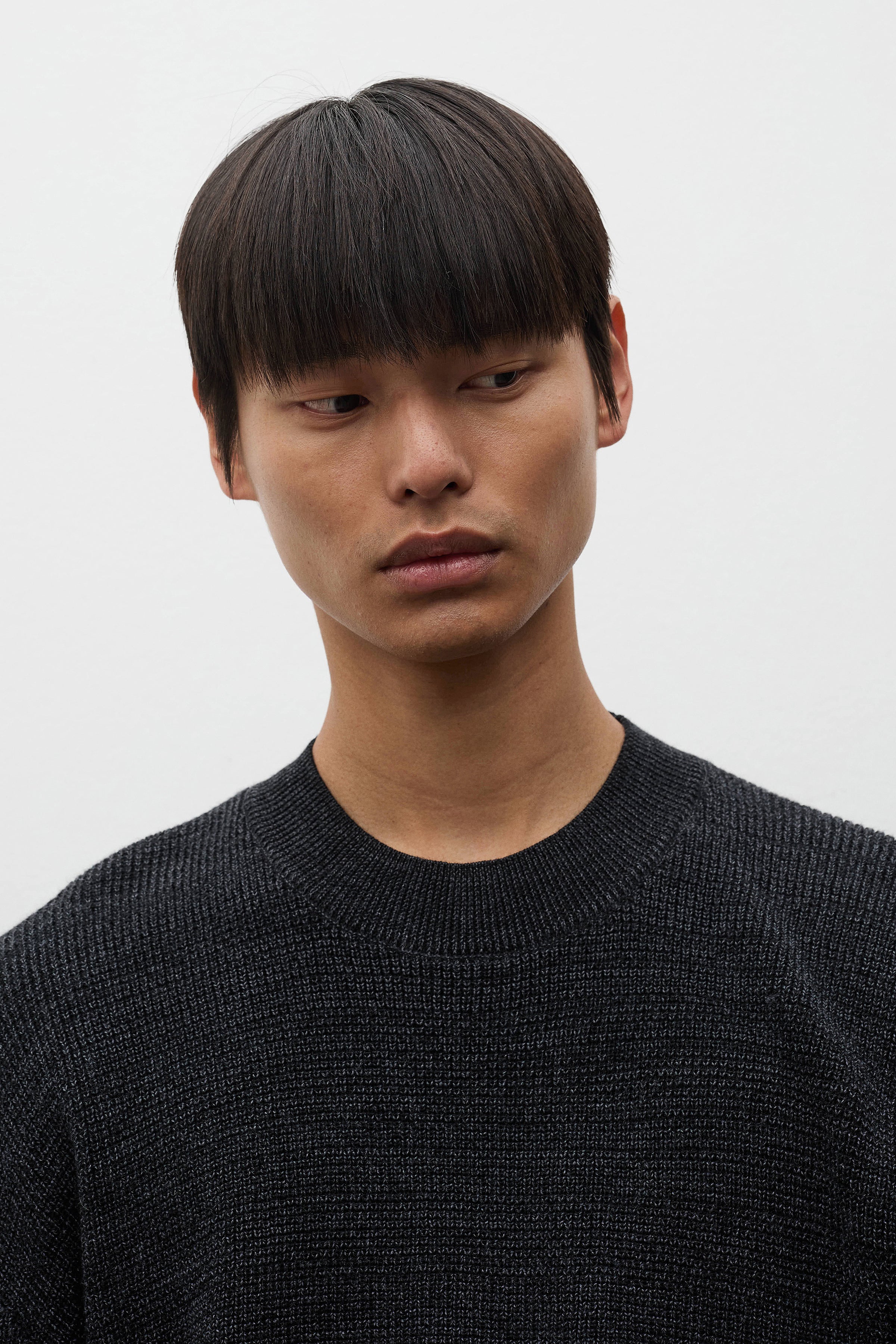 Hirtshals Tech Merino Waffle Crewneck