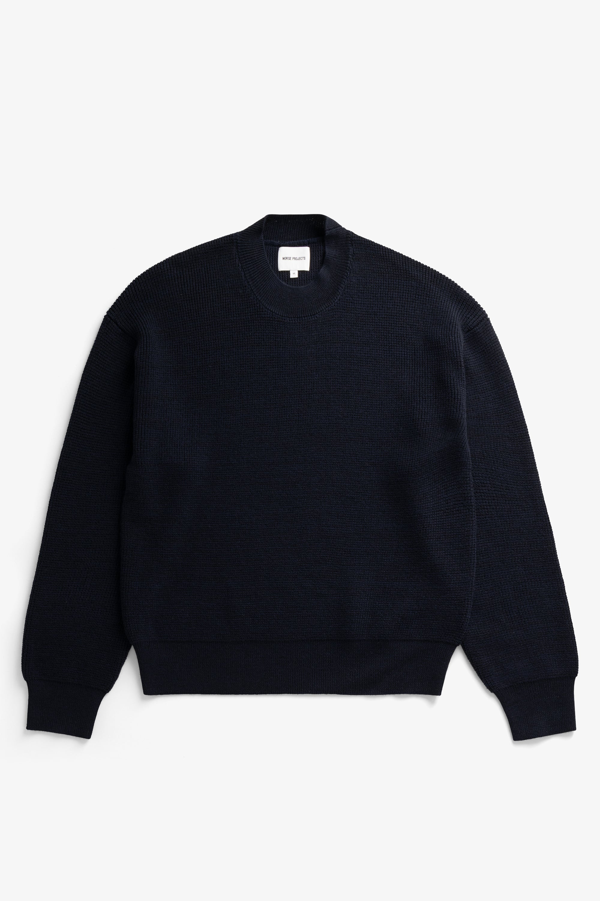 Hirtshals Tech Merino Waffle Crewneck