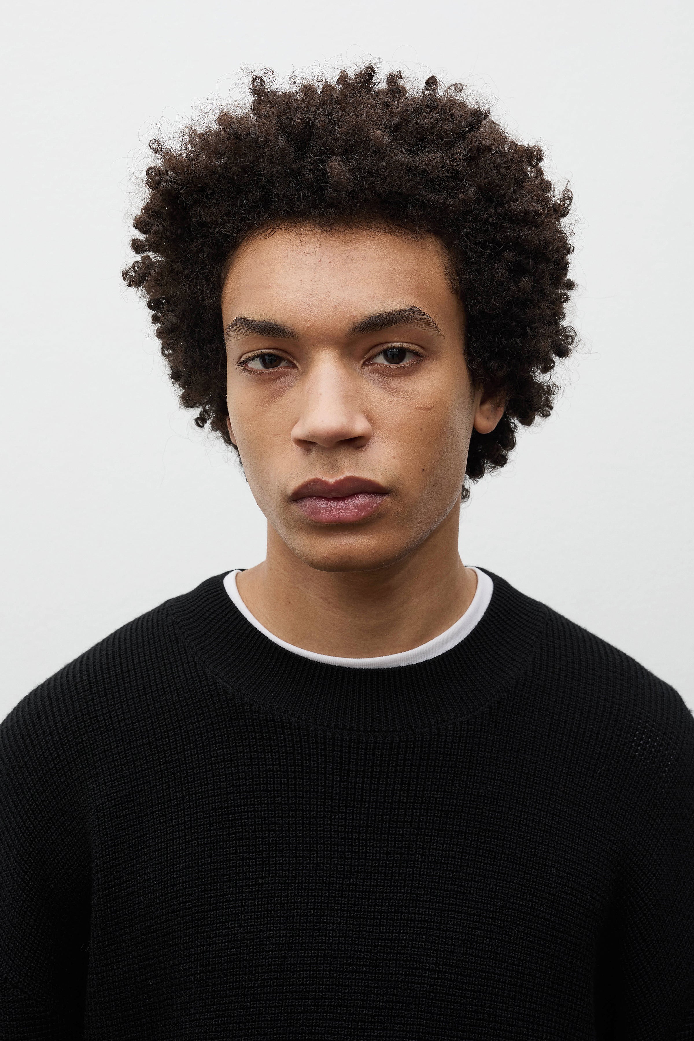Hirtshals Tech Merino Waffle Crewneck