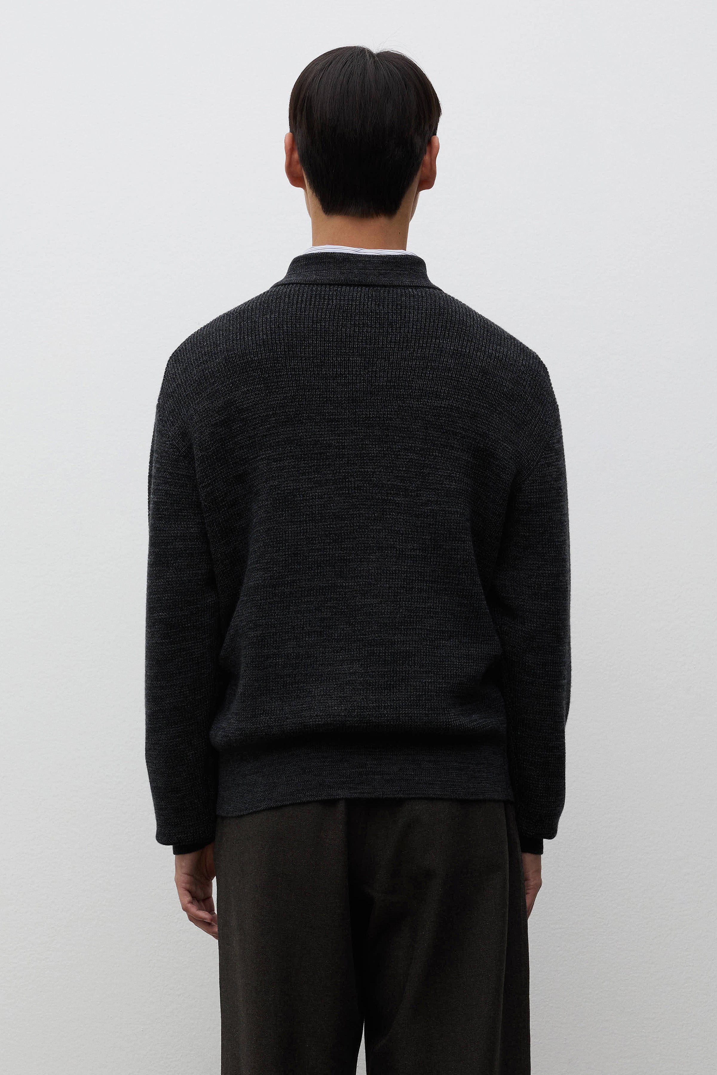 Swanfolk Tech Merino Waffle Polo
