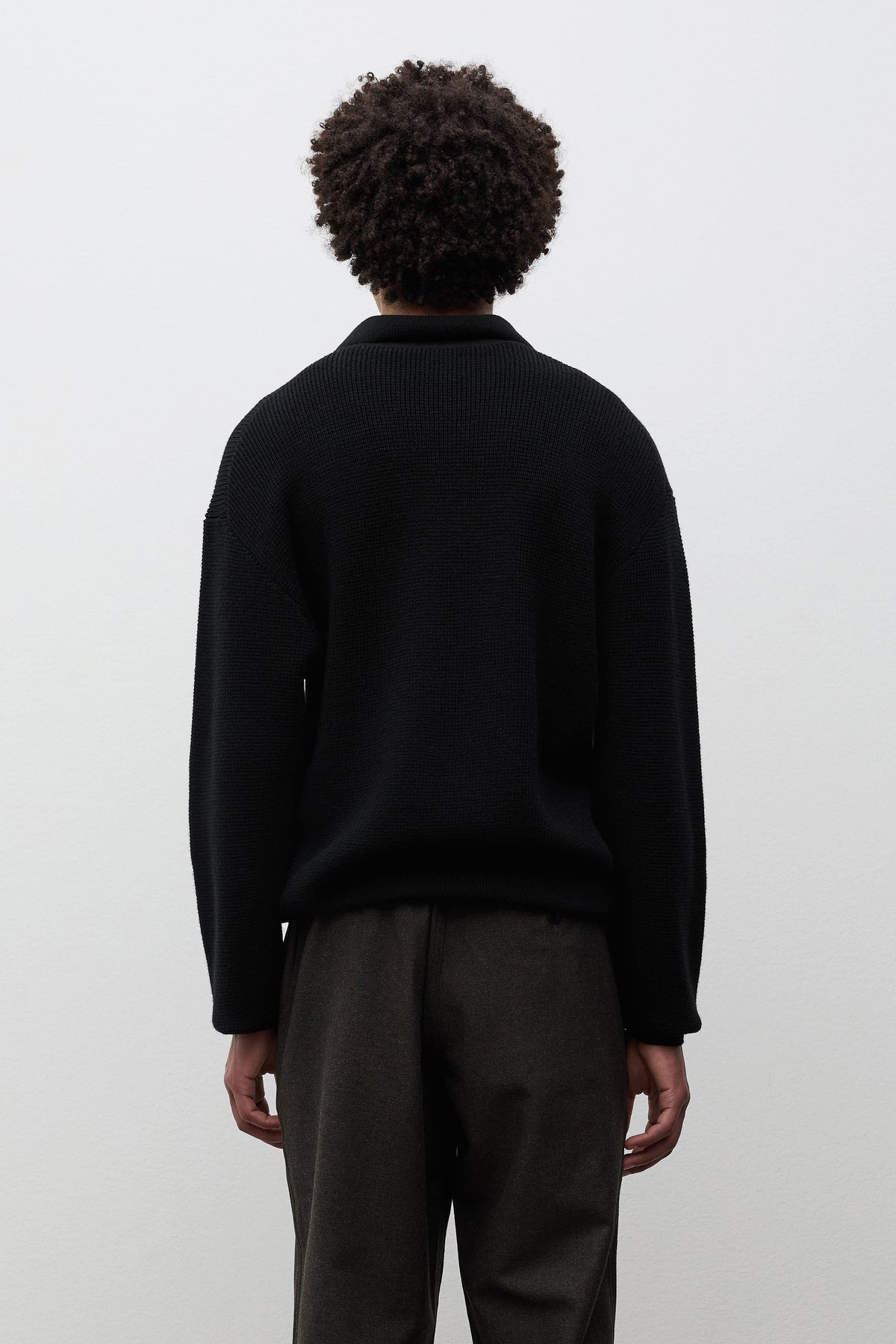 Swanfolk Tech Merino Waffle Polo