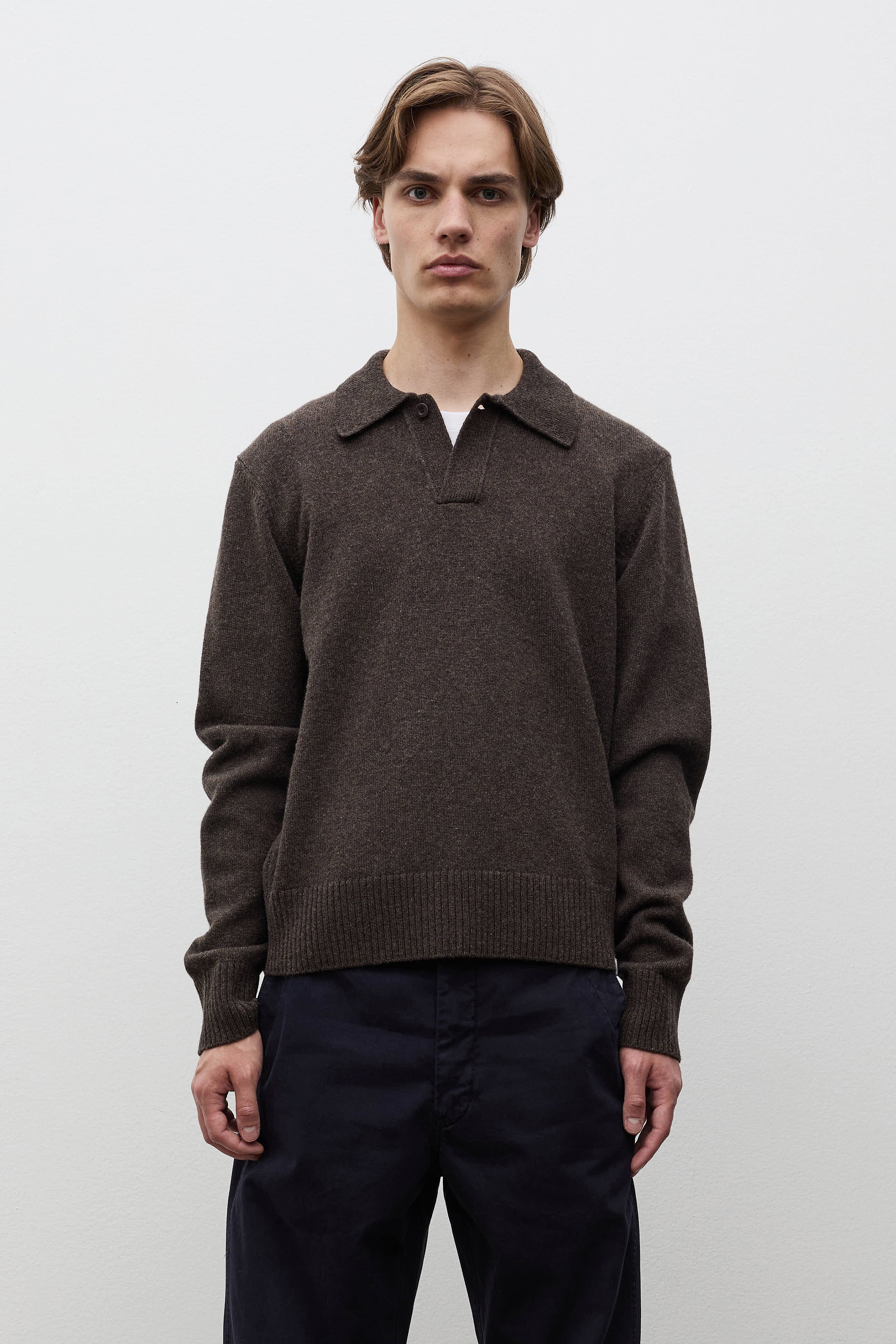 Ristinge Merino Lambswool Polo