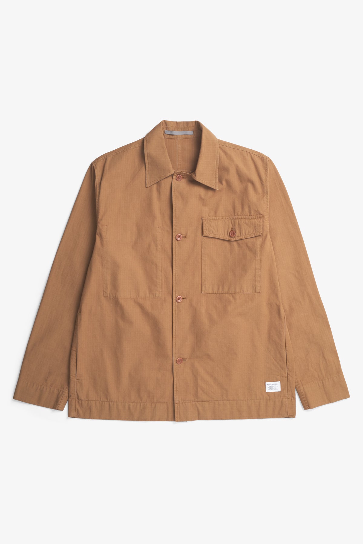 Folke Cotton Ripstop Overshirt