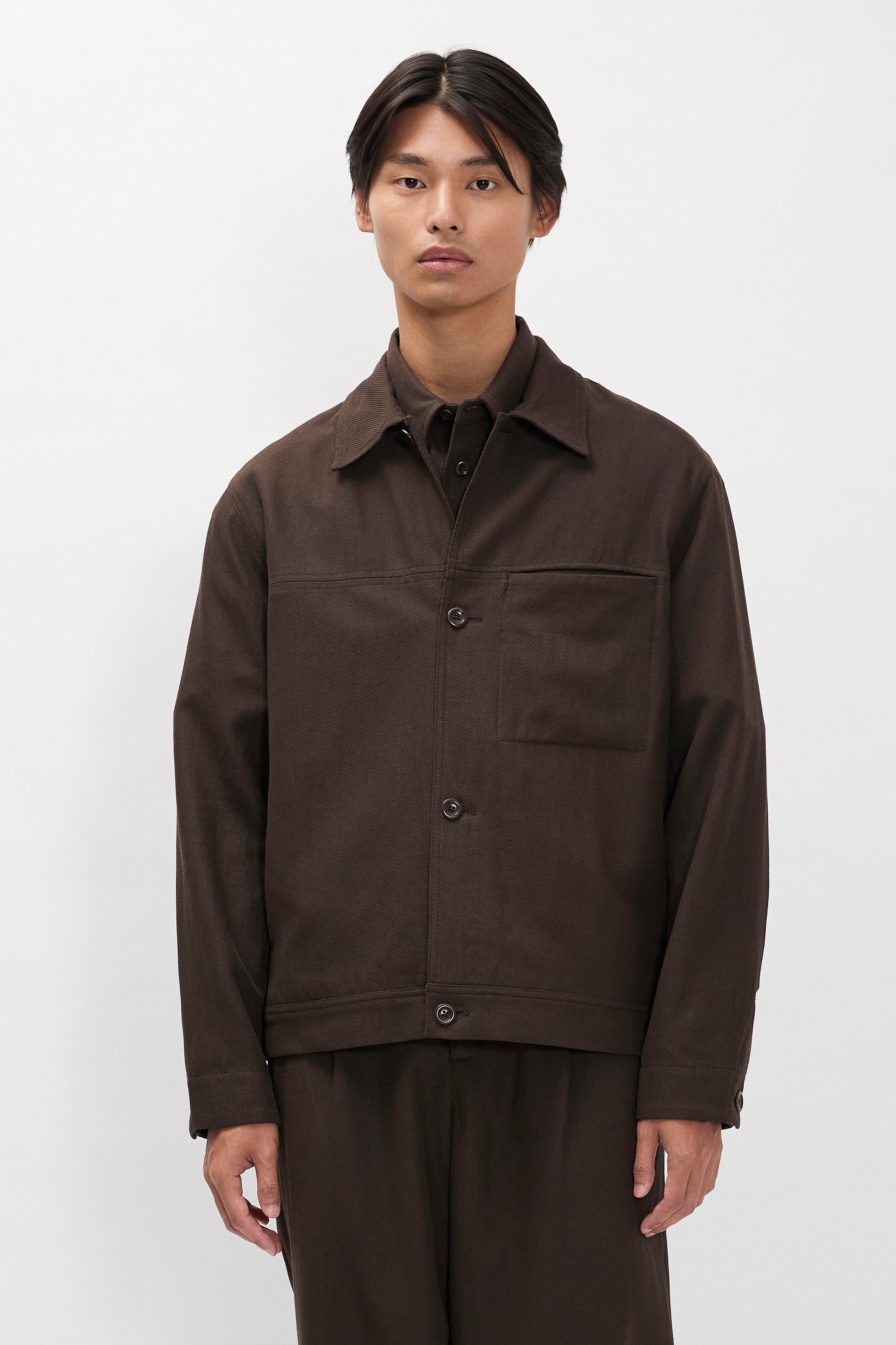 Arresskov Cotton Linen Twill Overshirt