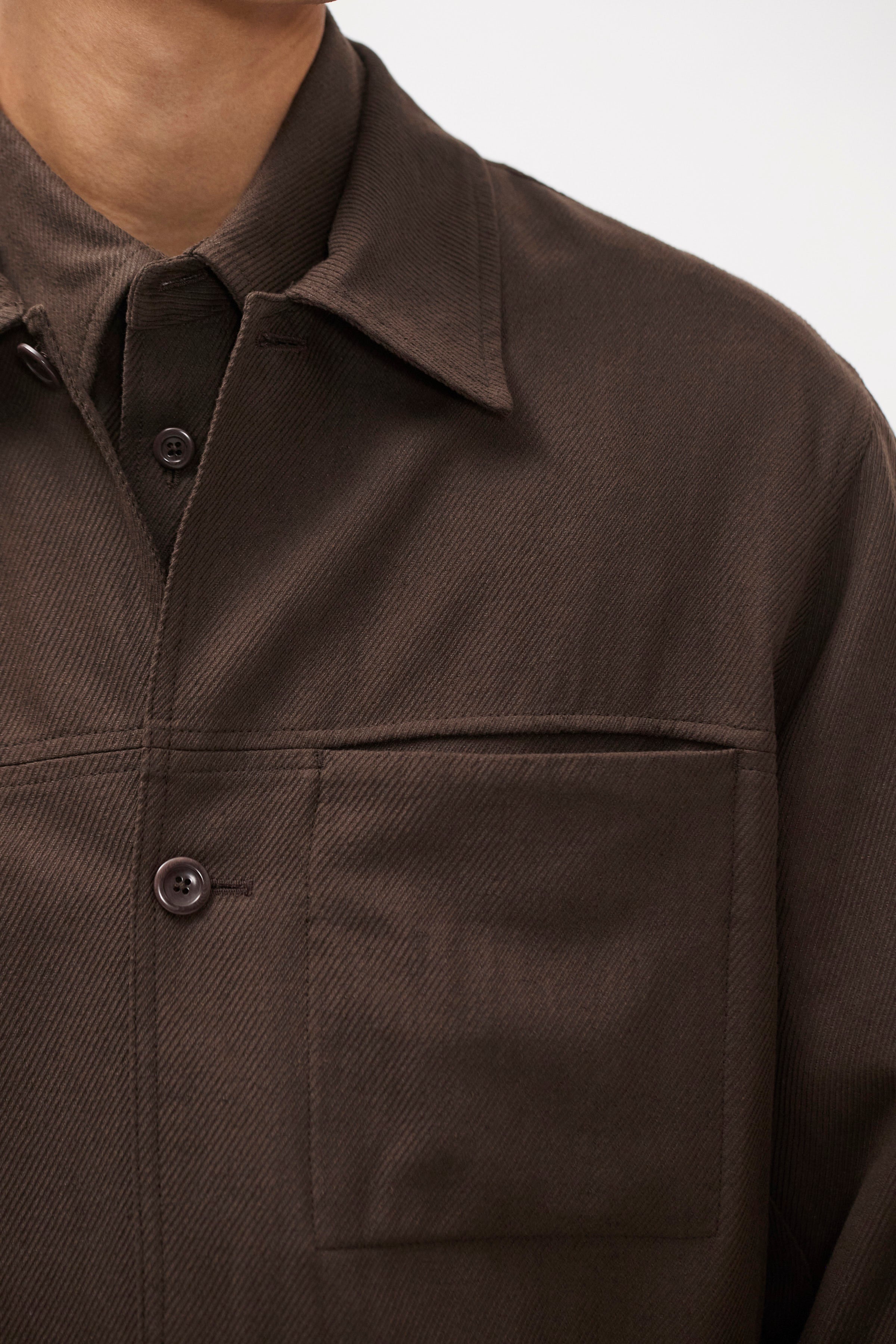 Arresskov Cotton Linen Twill Overshirt