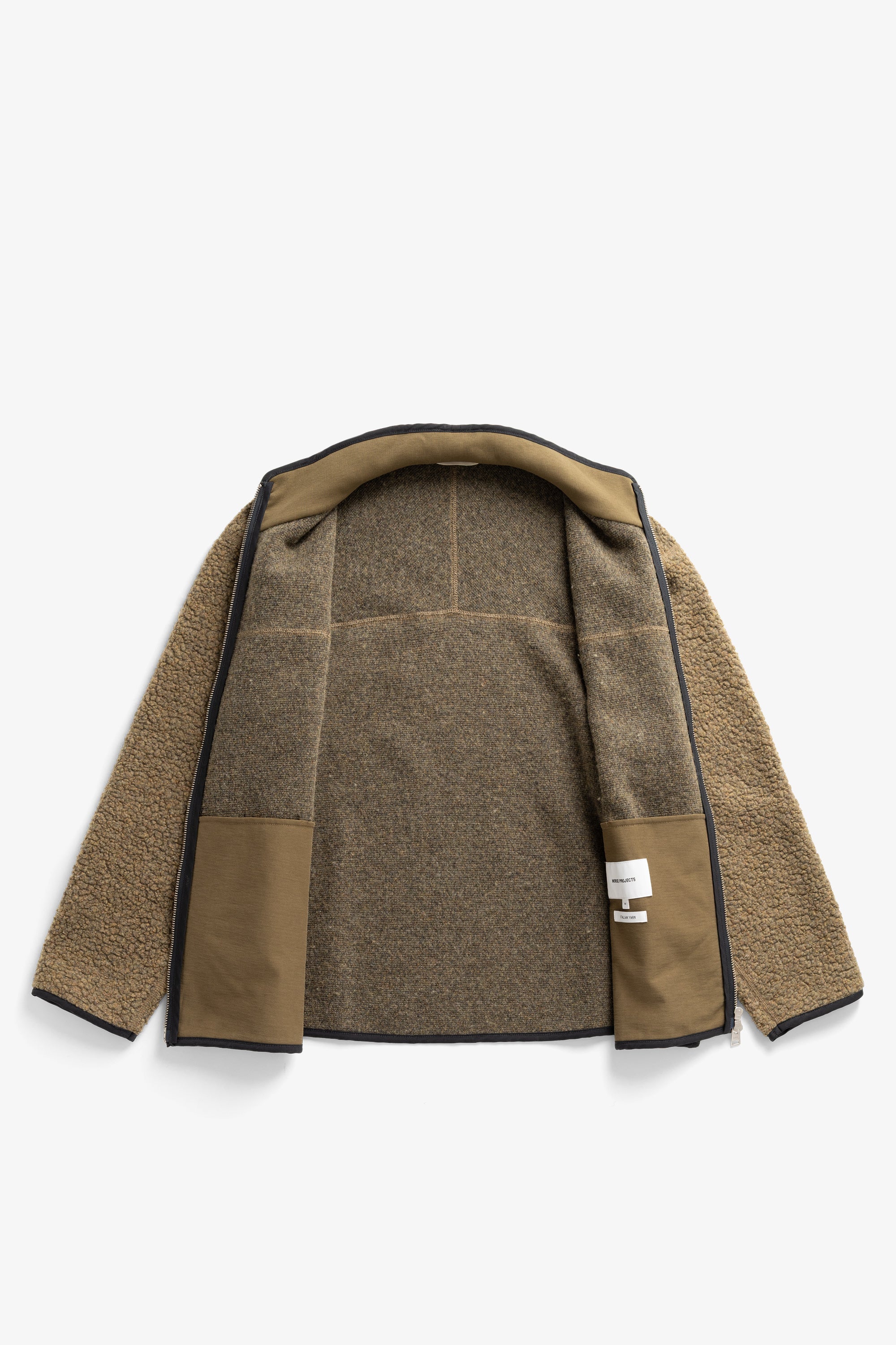 Bjerget Sherpa Wool Fleece Jacket