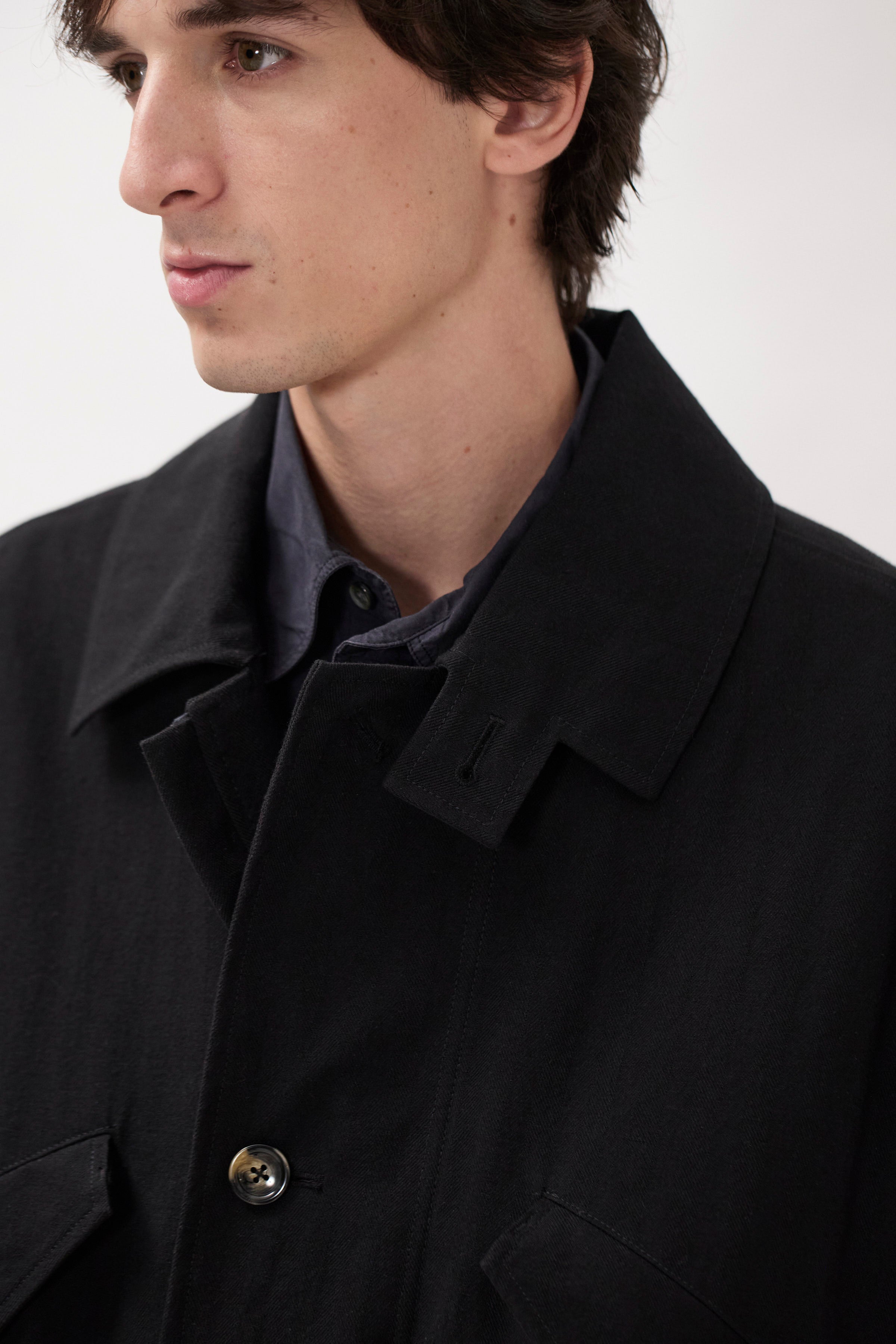 Vandel Herringbone Twill Flight Jacket