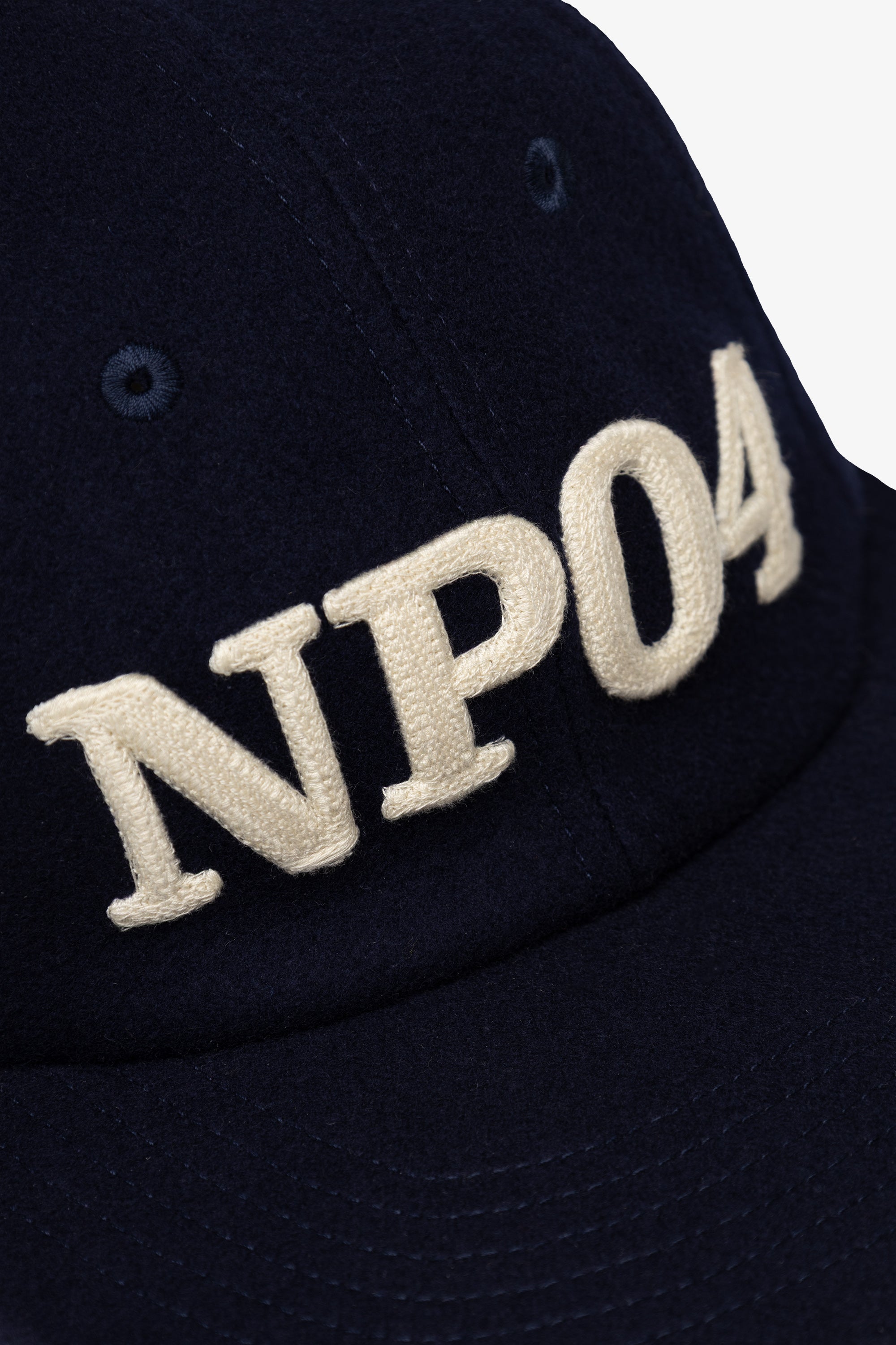 Melton Wool NP04 Chainstitch Cap