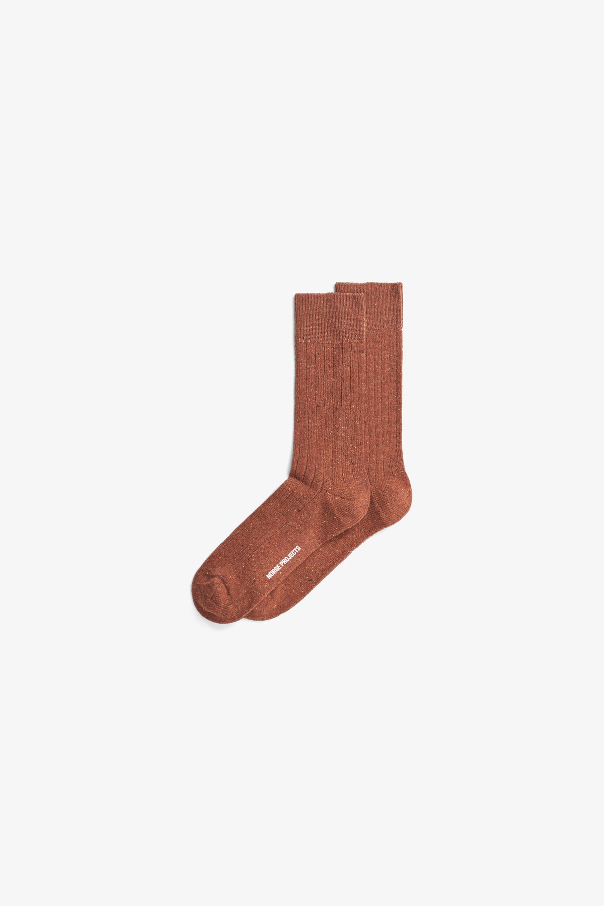 Bjarki Neps Wool Rib Sock