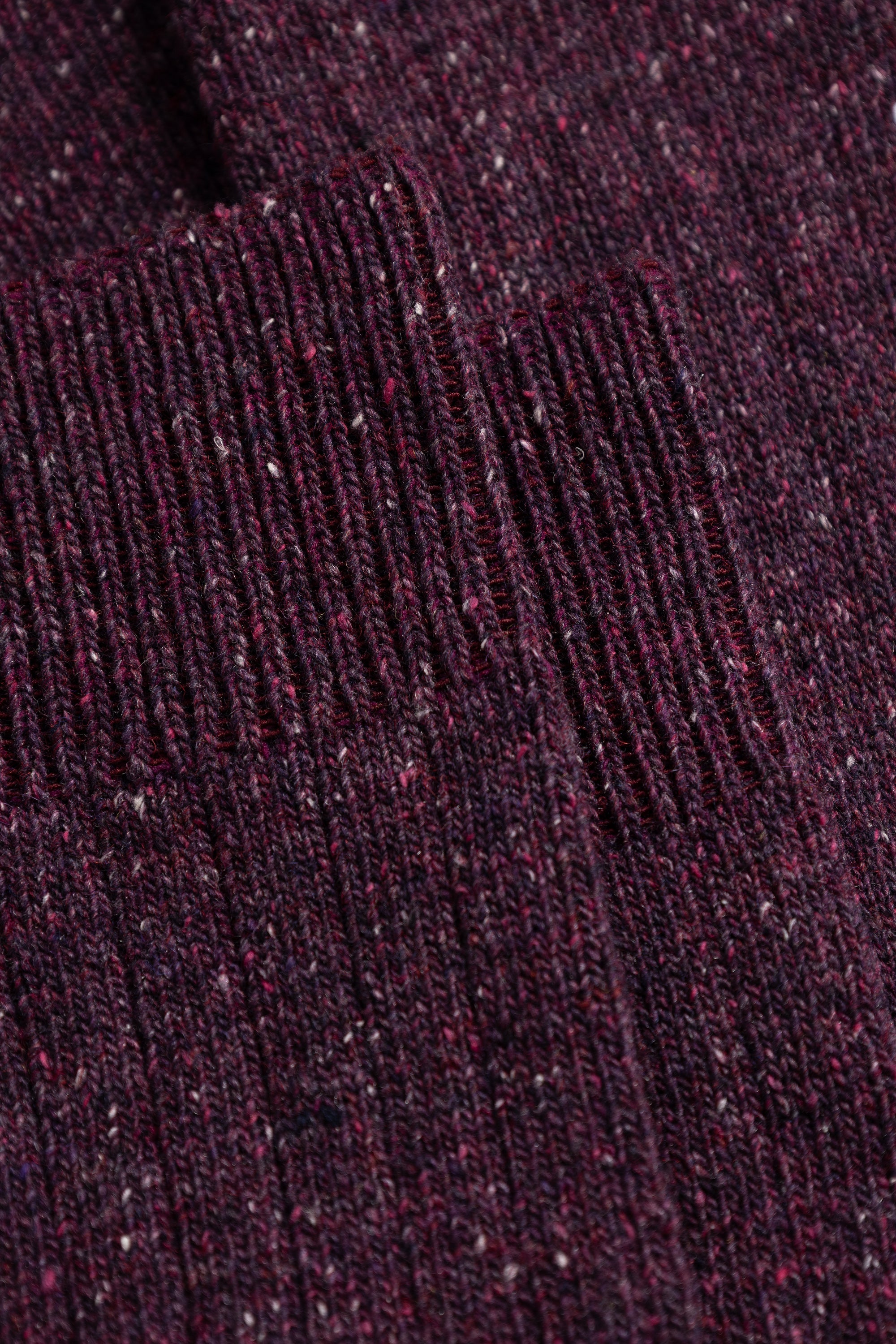 Bykle Neps Wool Rib Sock