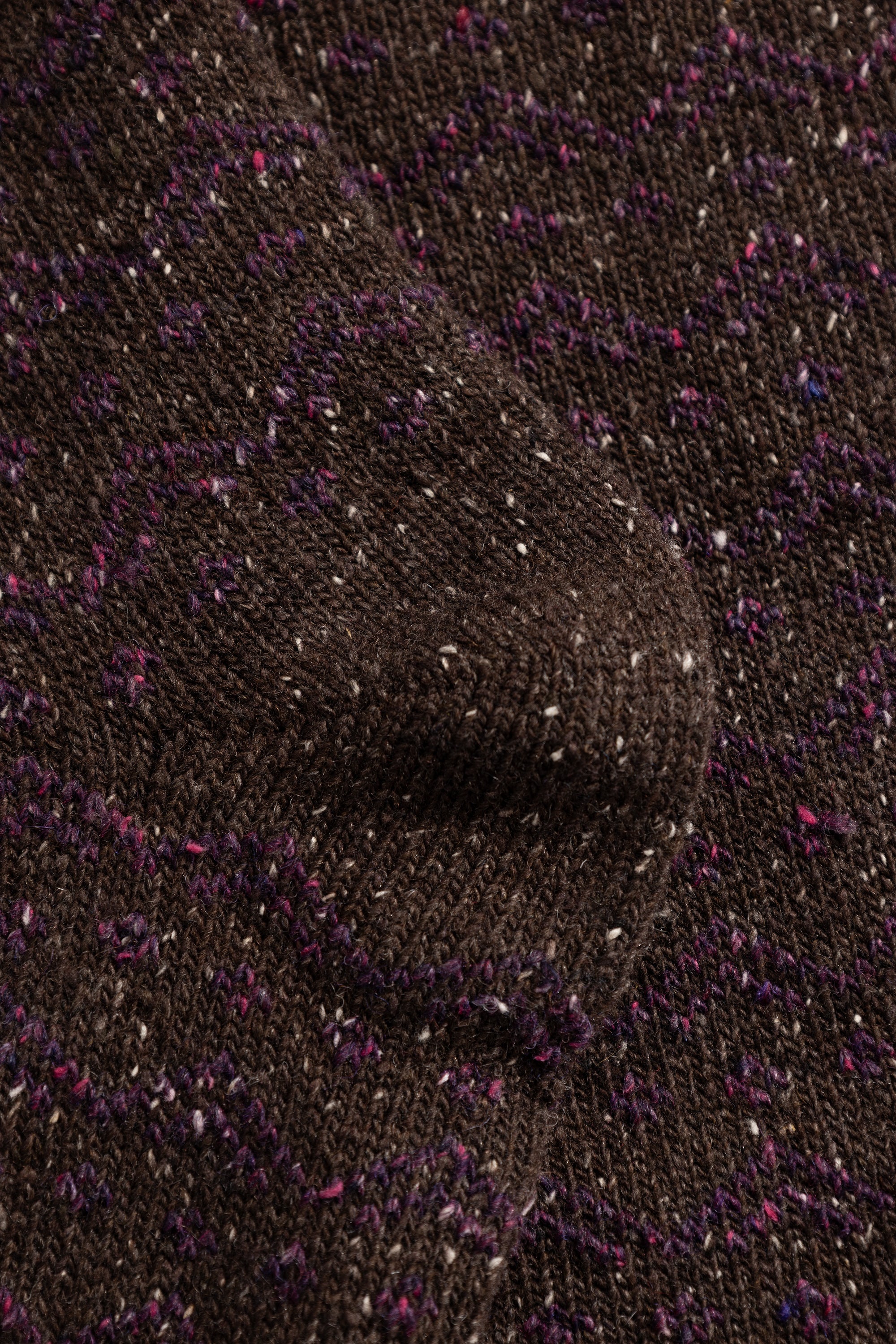 Bykle Neps Wool Rib Sock