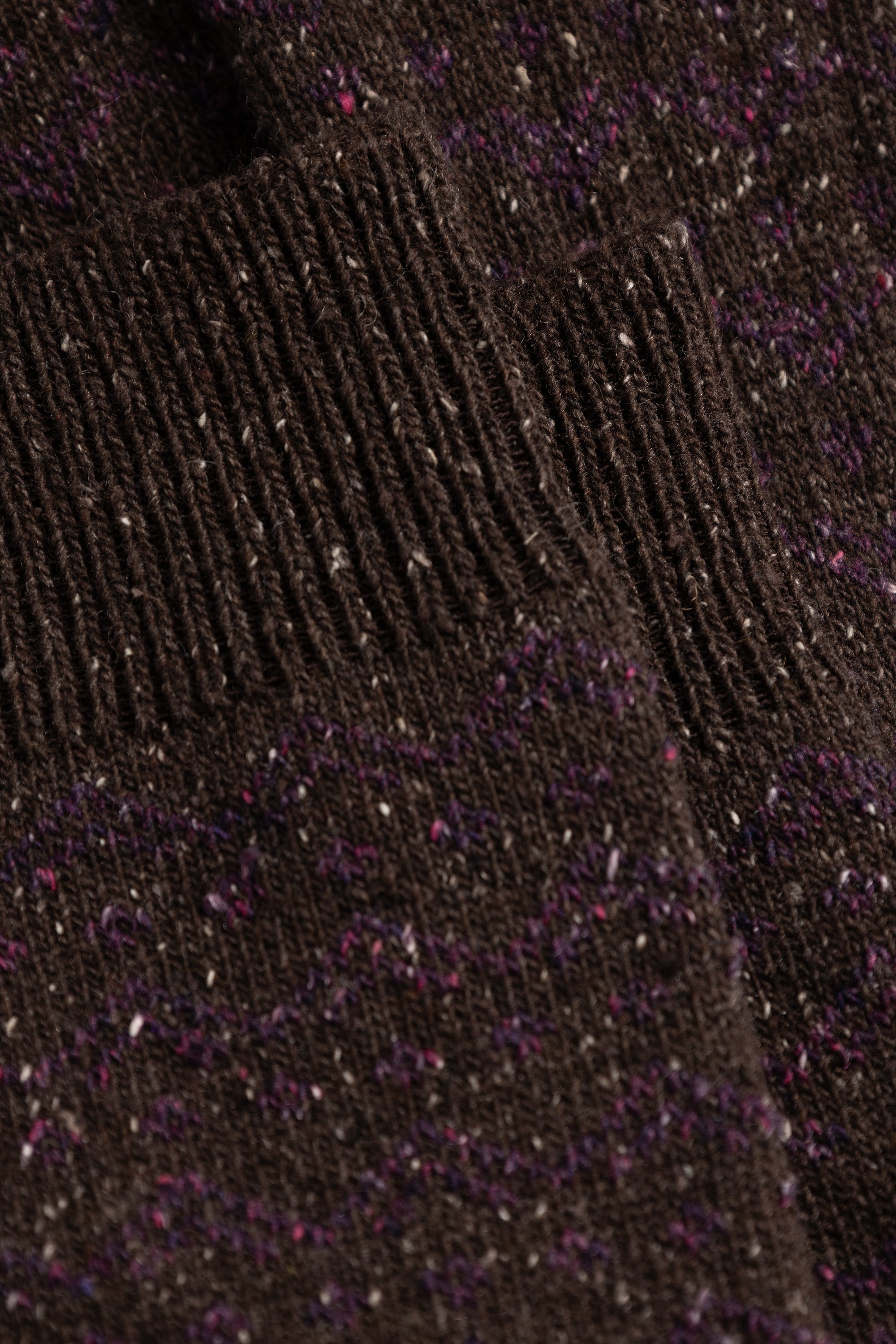 Bykle Neps Wool Rib Sock