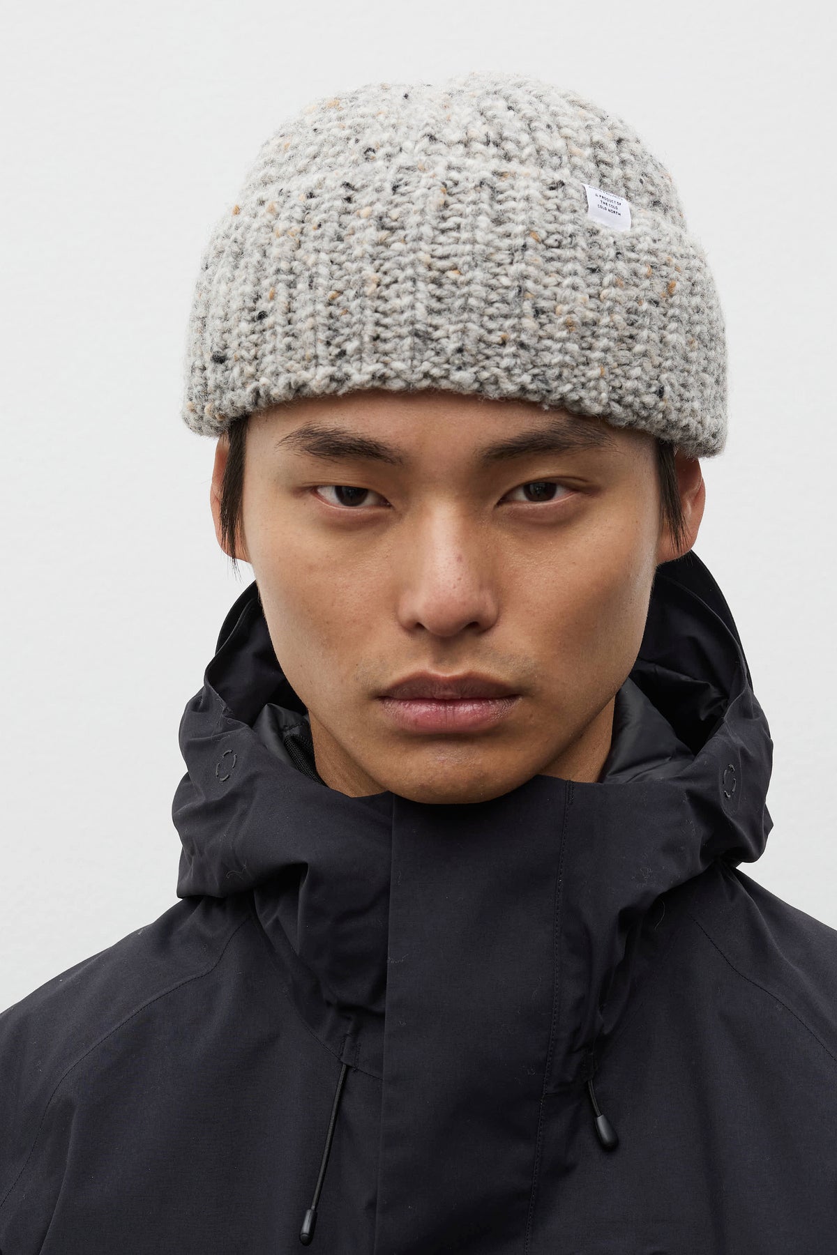 Donegal Wool Rib Beanie