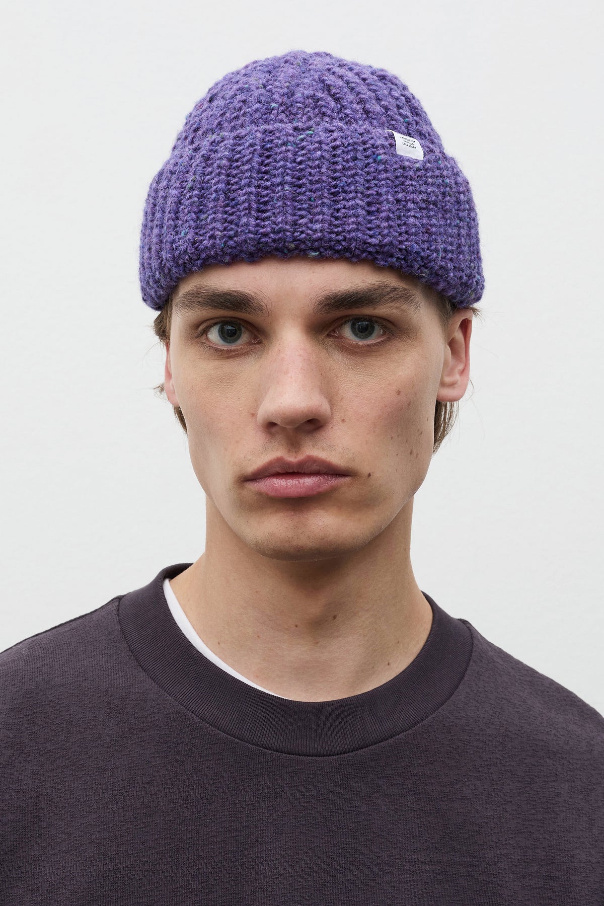 Donegal Wool Rib Beanie