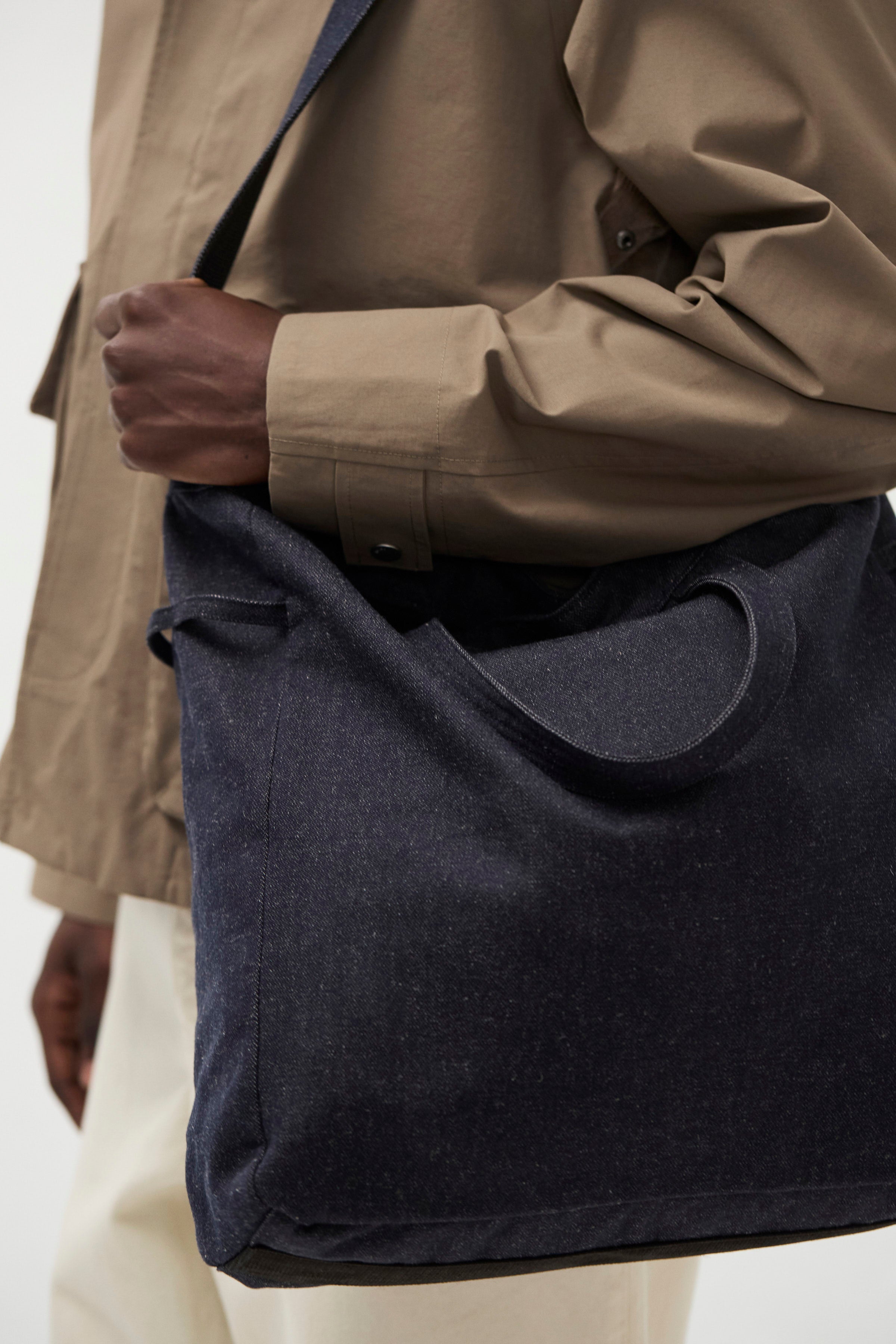 Pligt Broken Twill Cotton Linen Denim Tote
