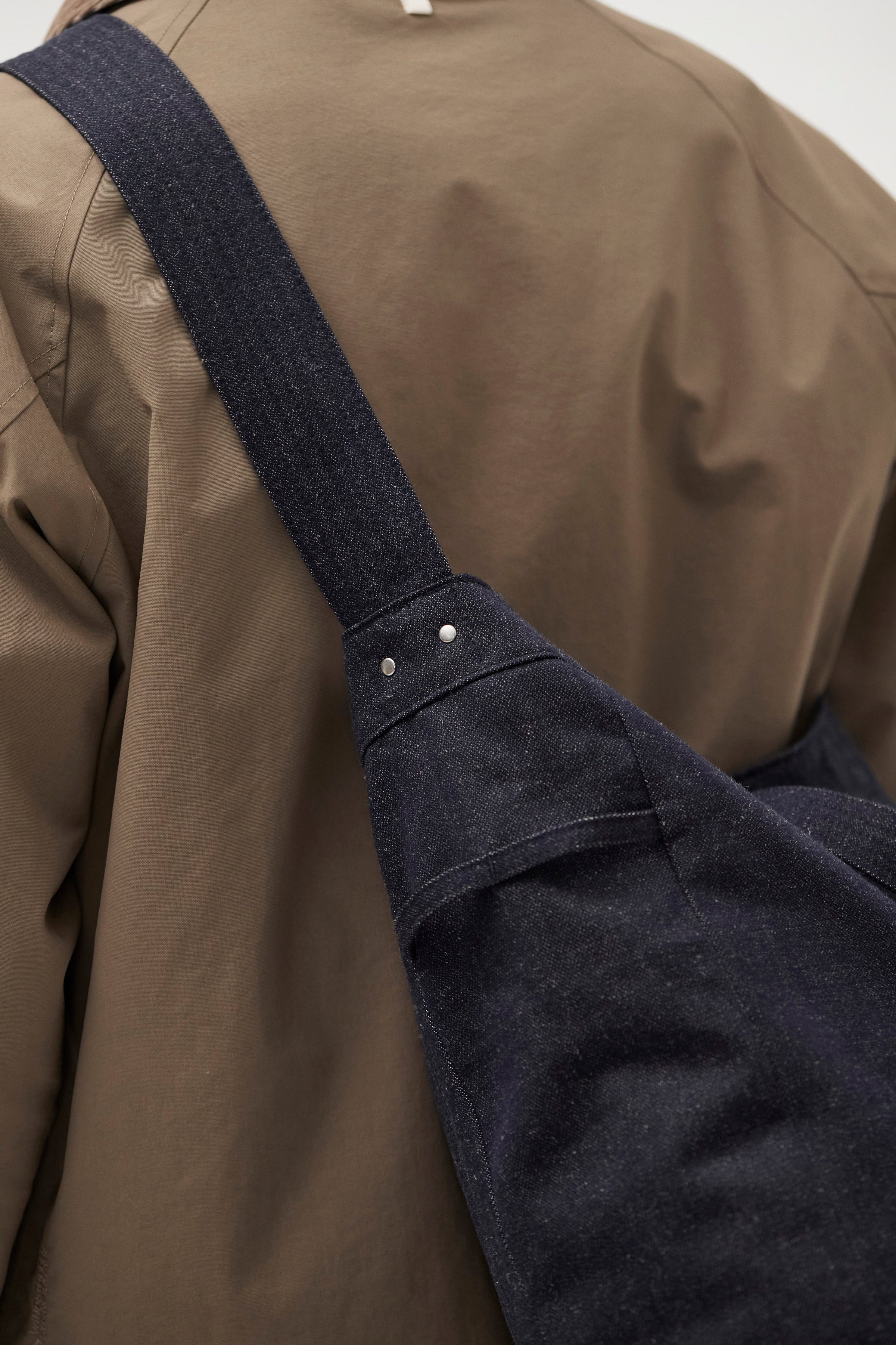 Pligt Broken Twill Cotton Linen Denim Tote