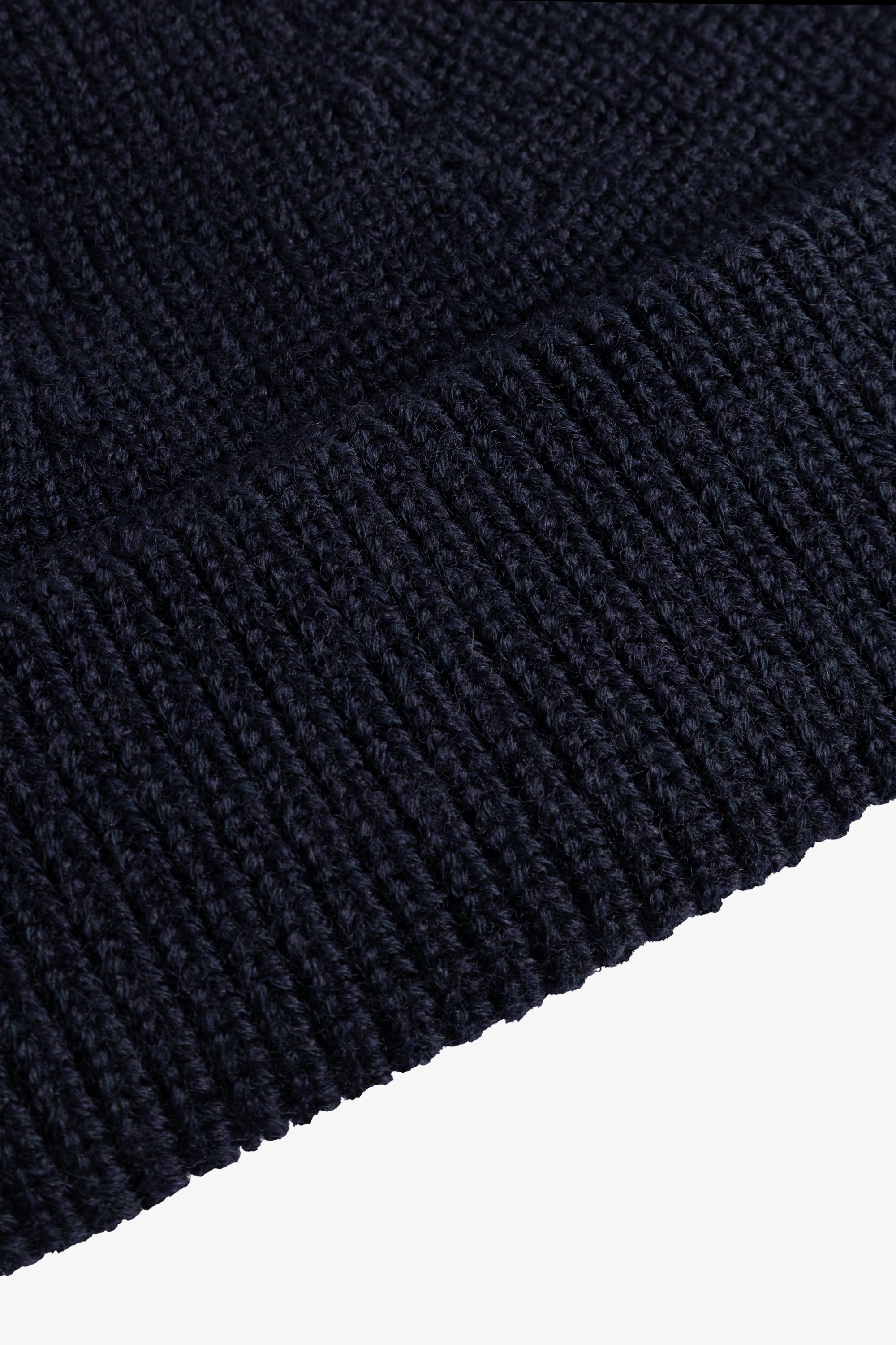Shallow Cotton Wool Rib Beanie