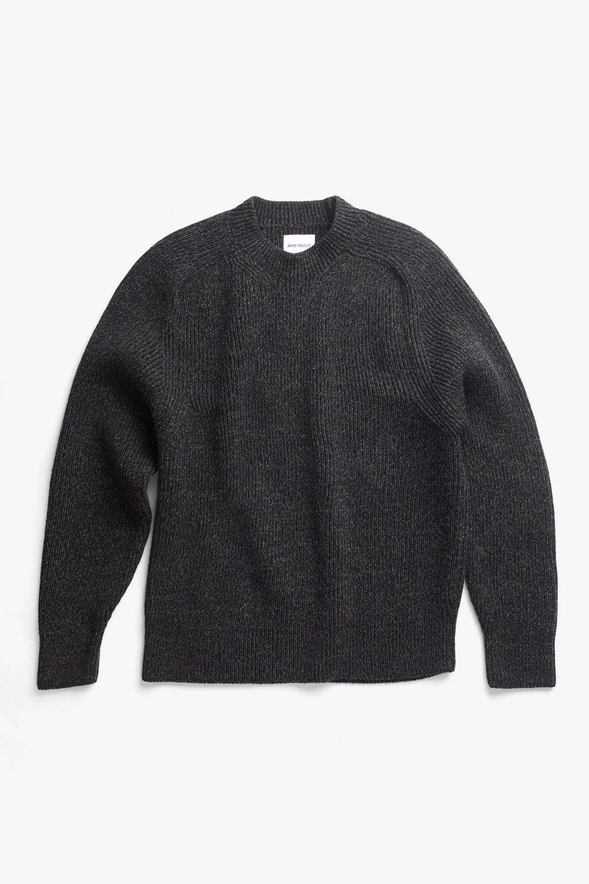 Torsten Wool Saddle Sleeve Fishermen Sweater