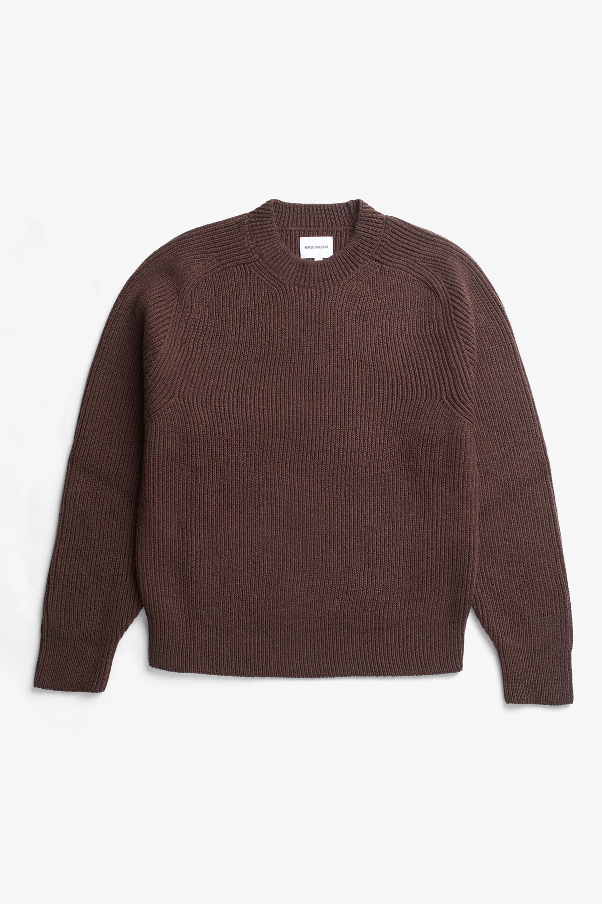 Torsten Wool Saddle Sleeve Fishermen Sweater