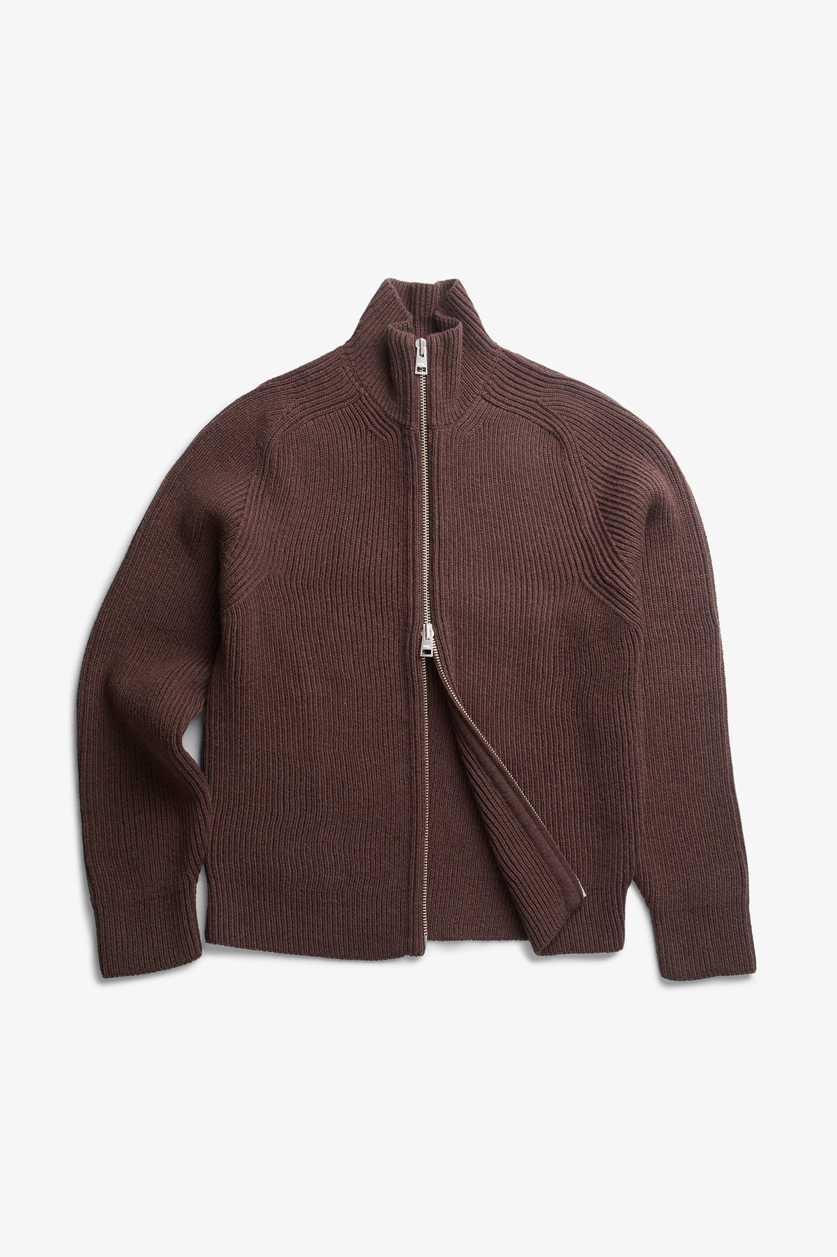 Toke Wool Fishermen Fullzip Cardigan