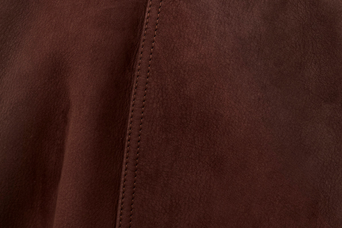 Stensholt Suede Leather Zip Jacket, Paraboot for Norse Projects
