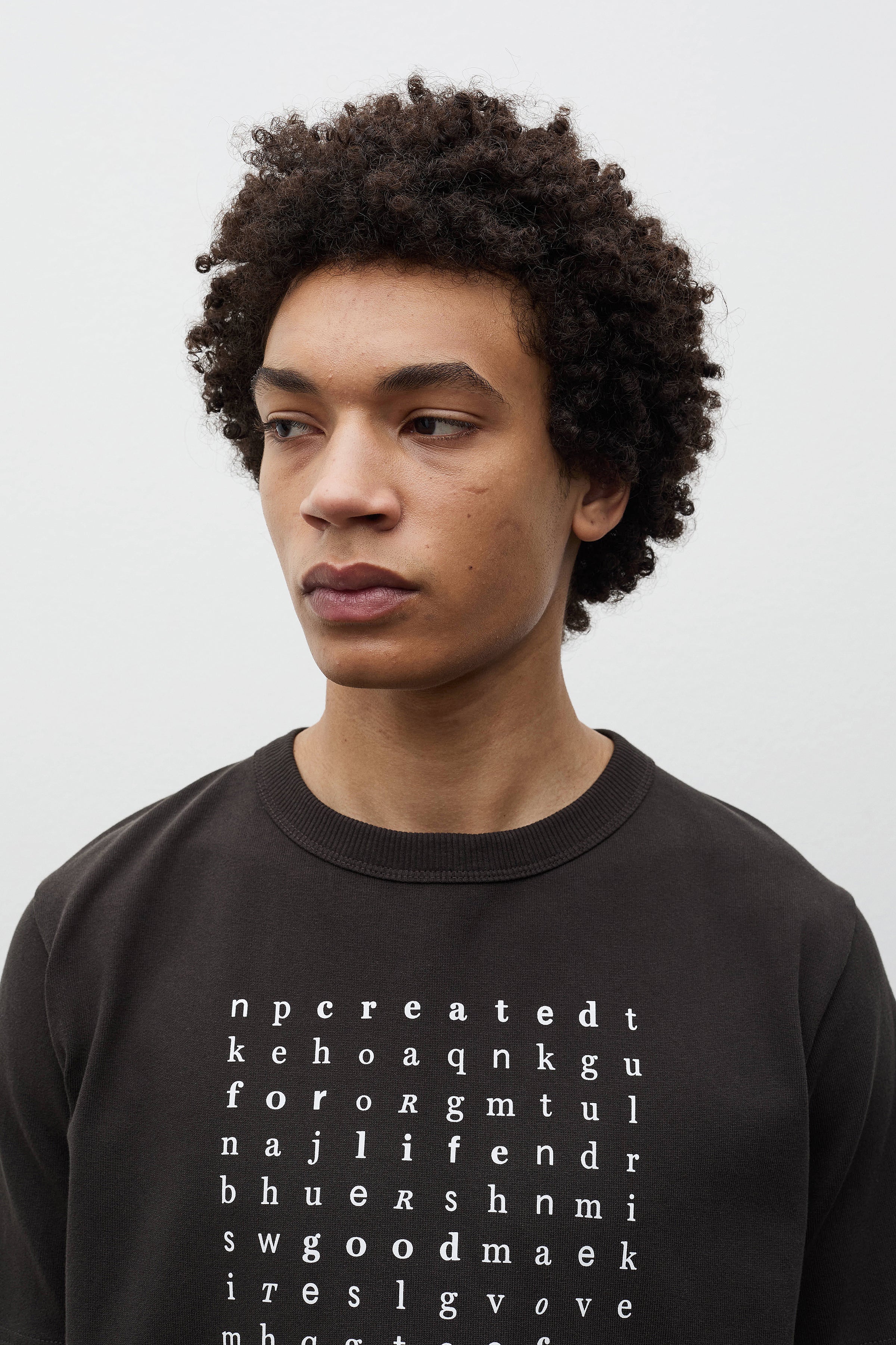 Elmelunde Organic Dry Cotton Crossword T-shirt
