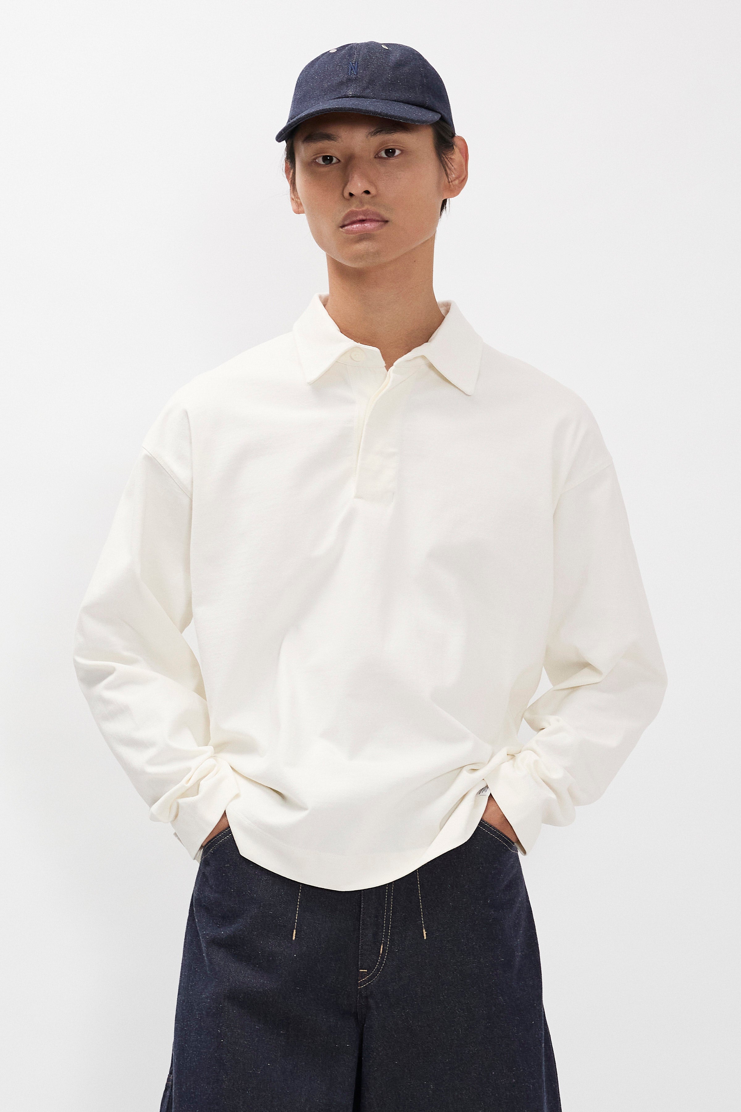 Isefjord Compact Cotton LS Polo