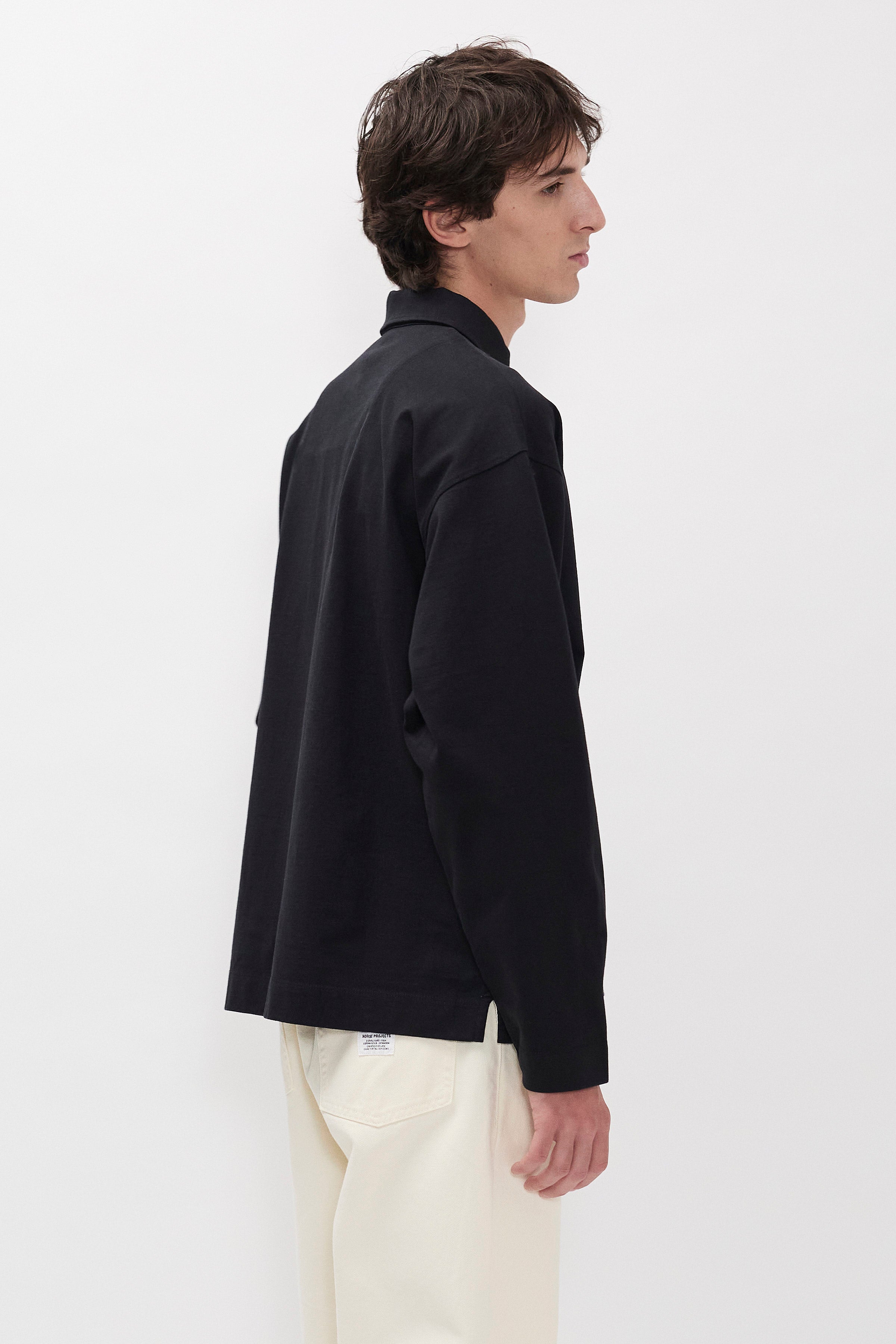 Isefjord Compact Cotton LS Polo