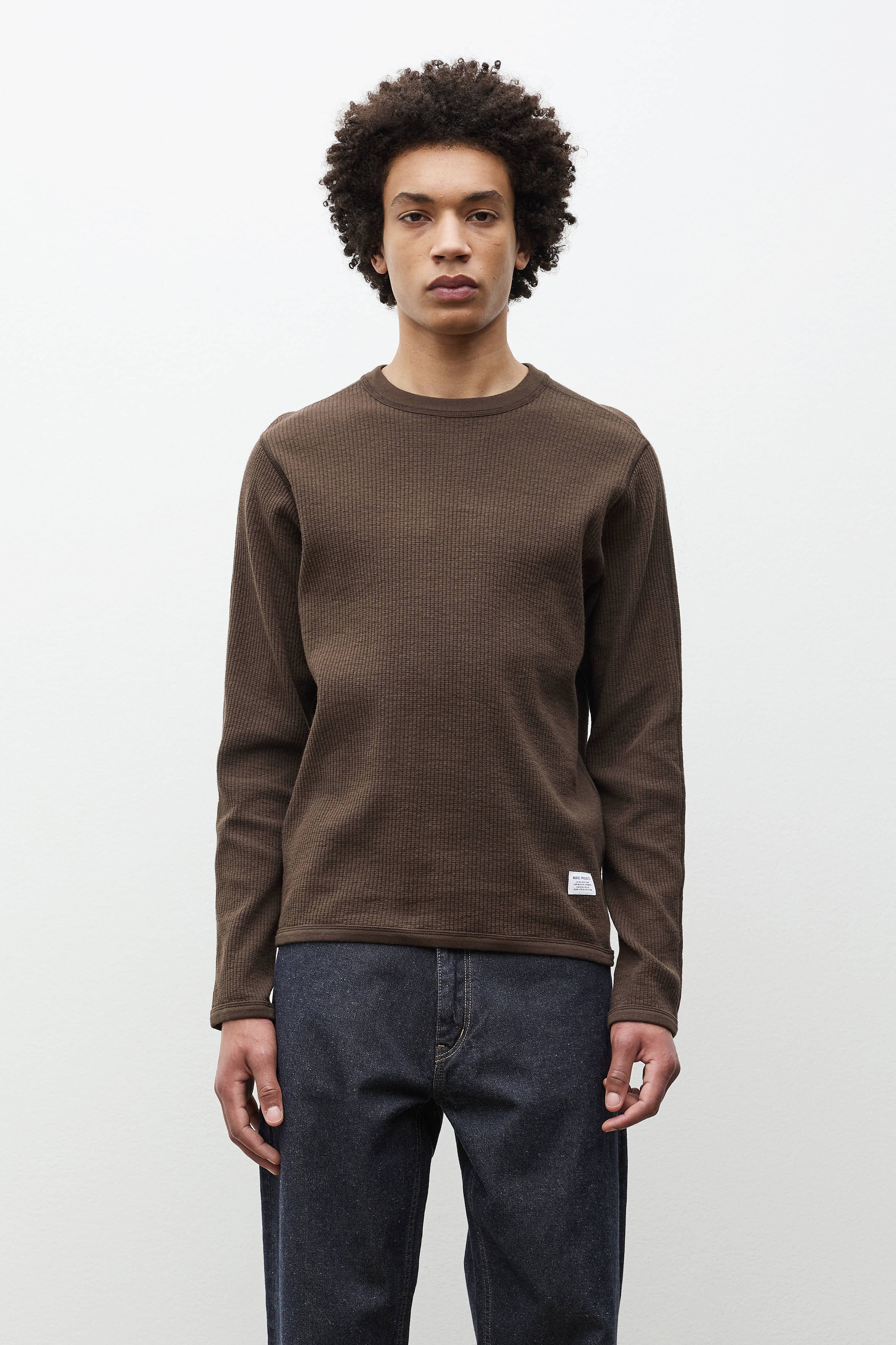 Stevns Cotton Hemp Military Rib LS T-shirt