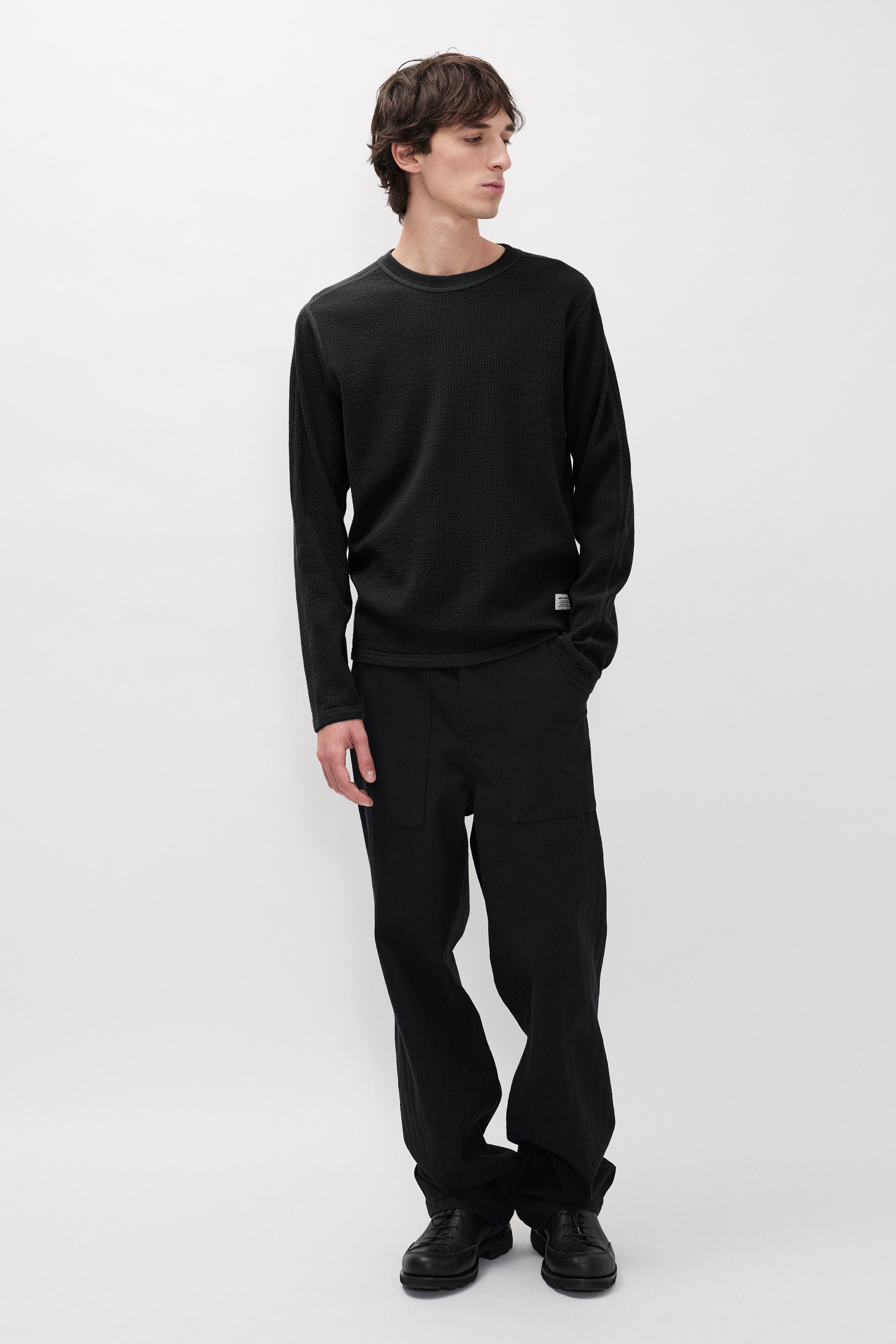 Stevns Cotton Hemp Military Rib LS T-shirt