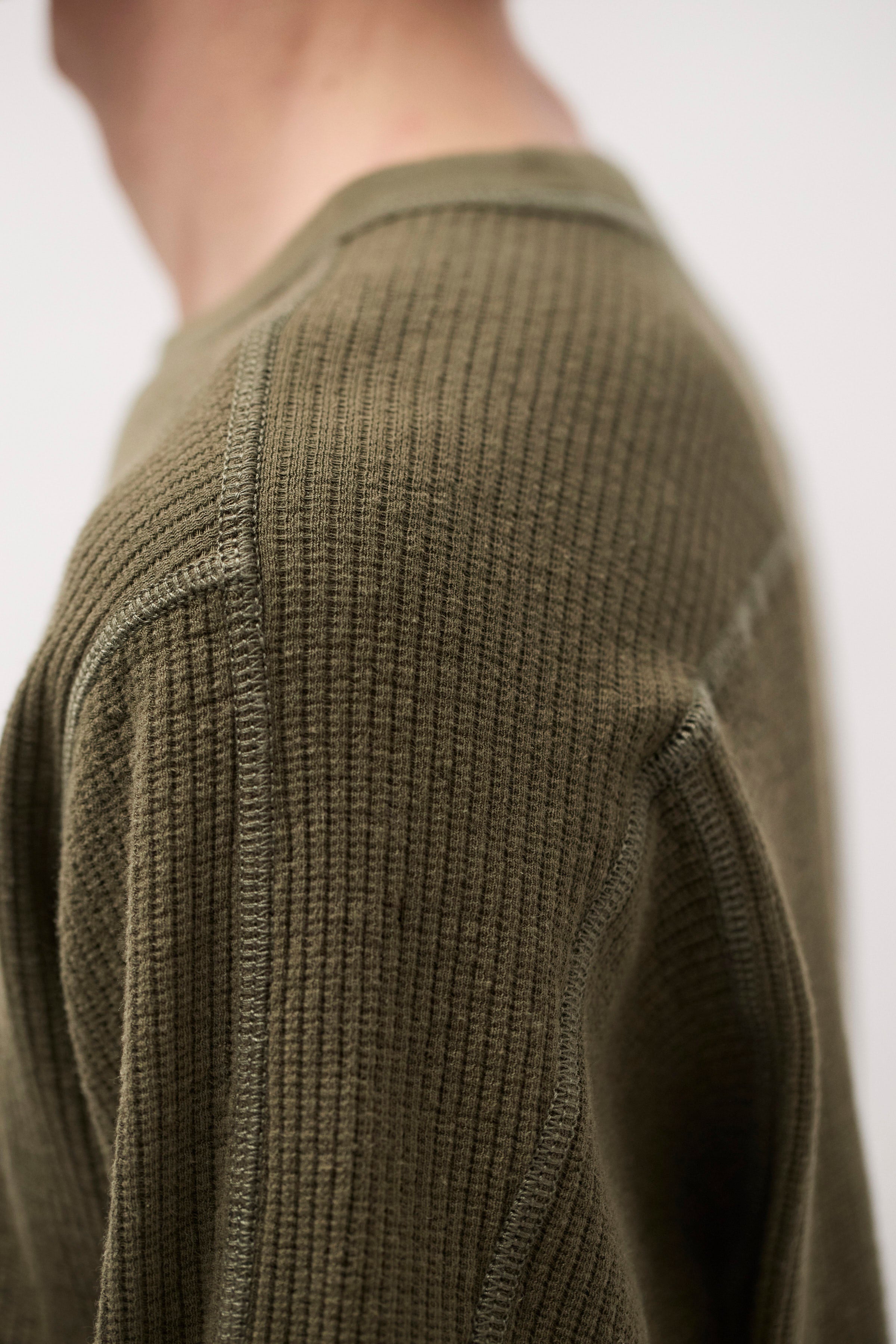 Stevns Cotton Hemp Military Rib LS T-shirt