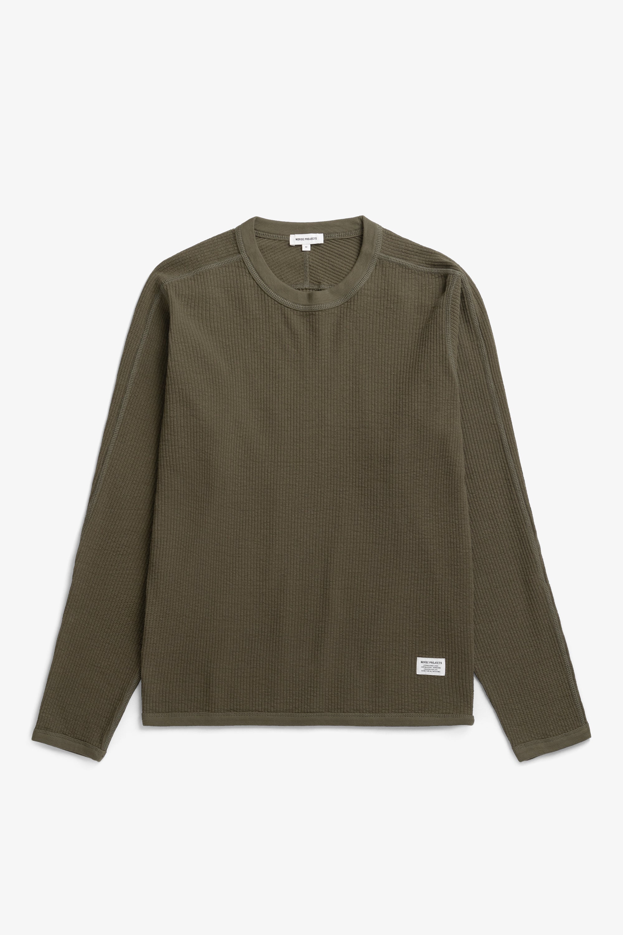 Stevns Cotton Hemp Military Rib LS T-shirt
