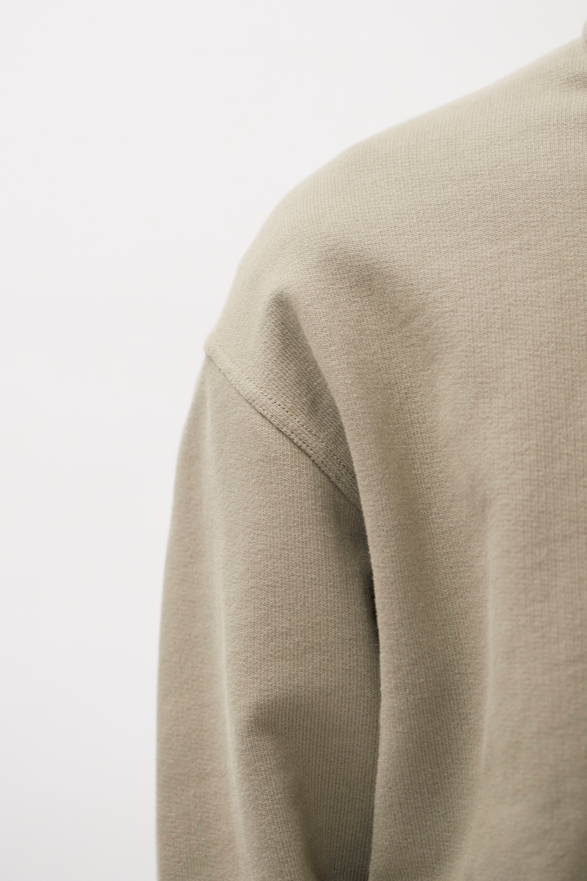 Hornidal Relaxed Organic Loopback Track Jacket