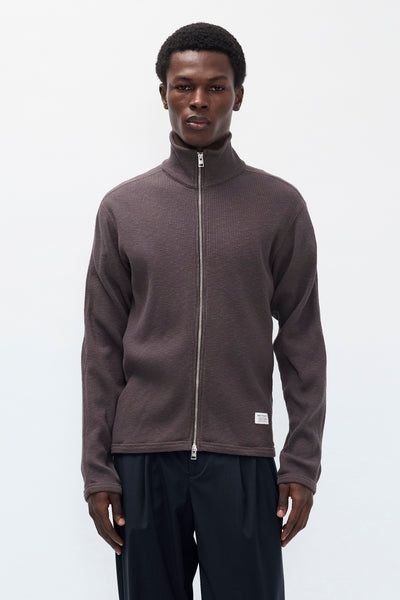 Teno Military Rib Zip Cardigan