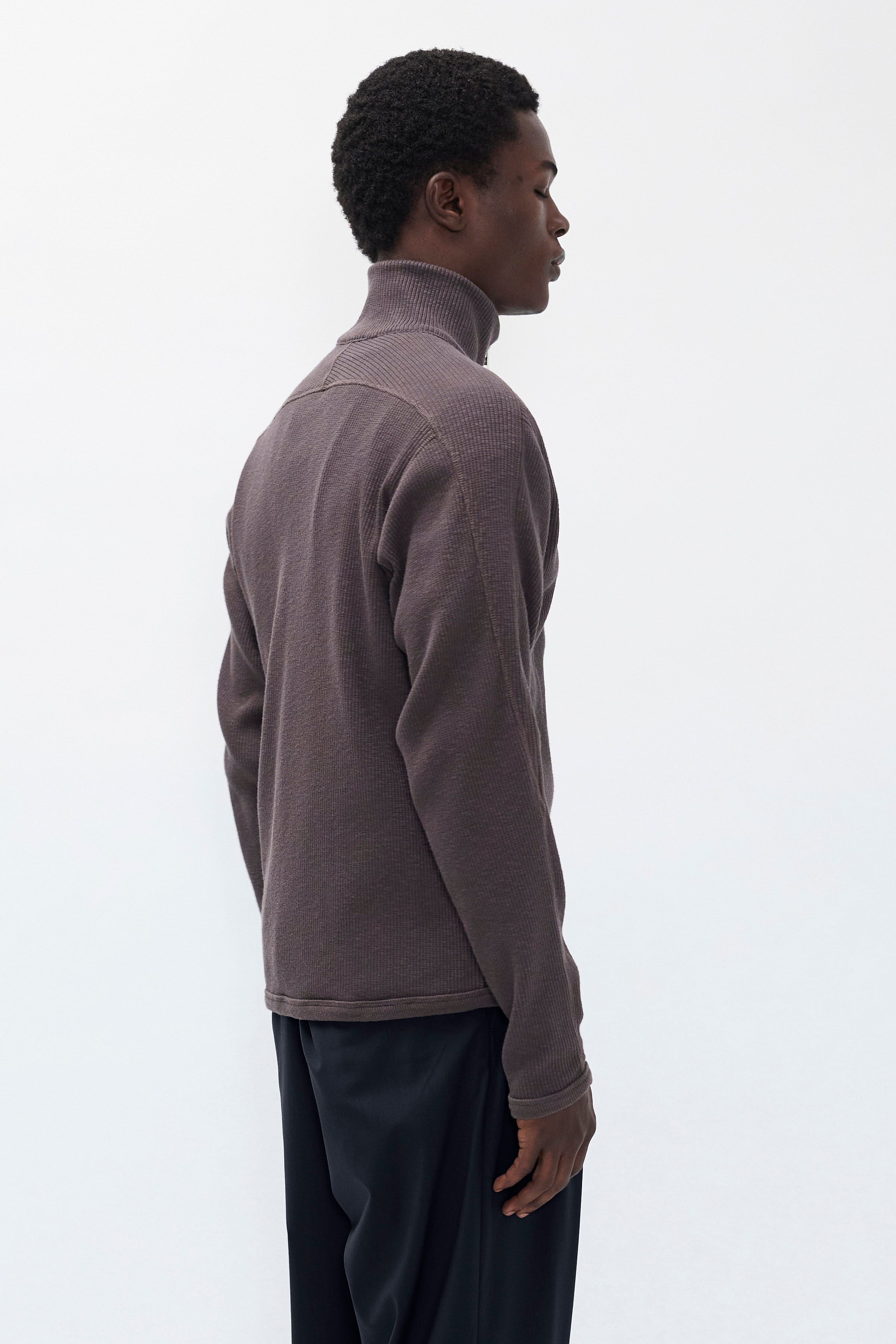 トップス double zip military rib knit Teno Military Rib Zip Cardigan