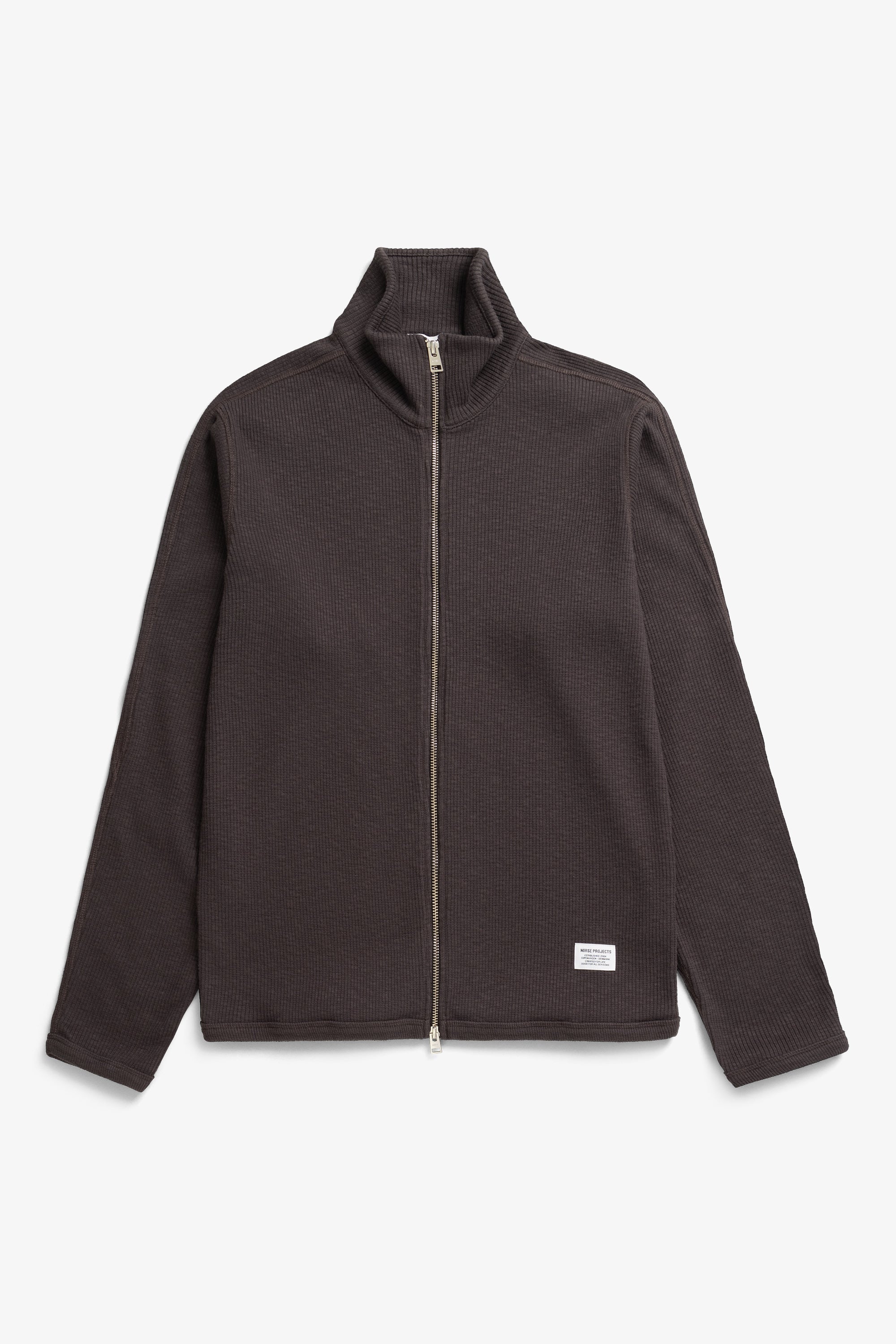 Teno Military Rib Zip Cardigan