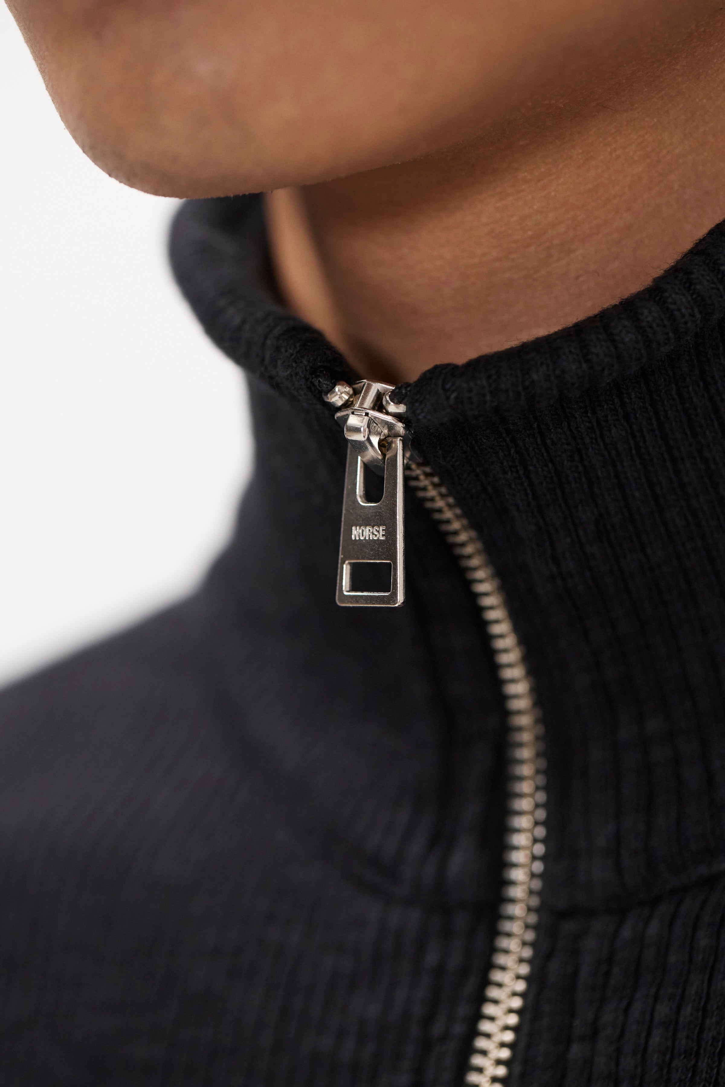 Teno Military Rib Zip Cardigan