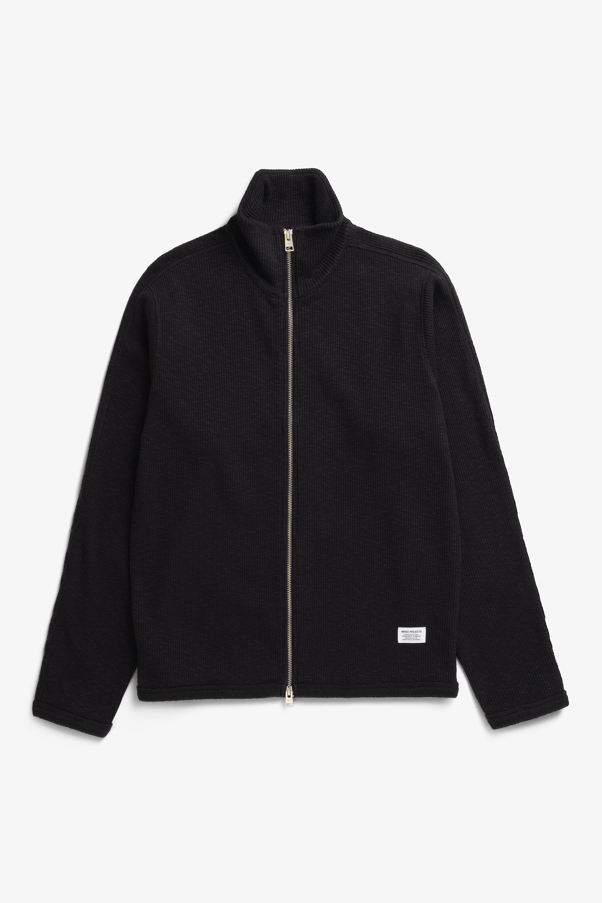 Teno Military Rib Zip Cardigan