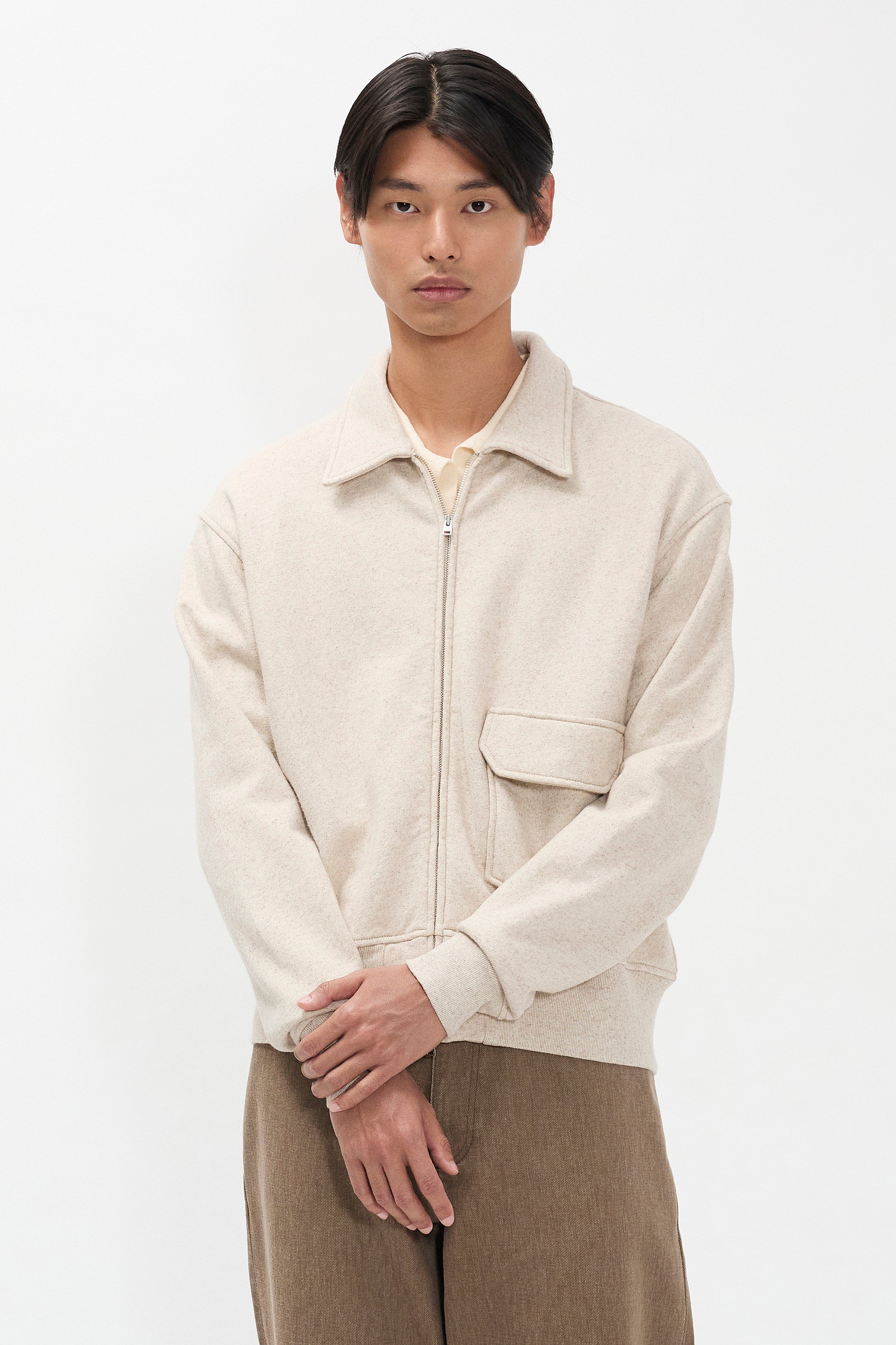 Fynshav Cotton Linen Loopback Jacket
