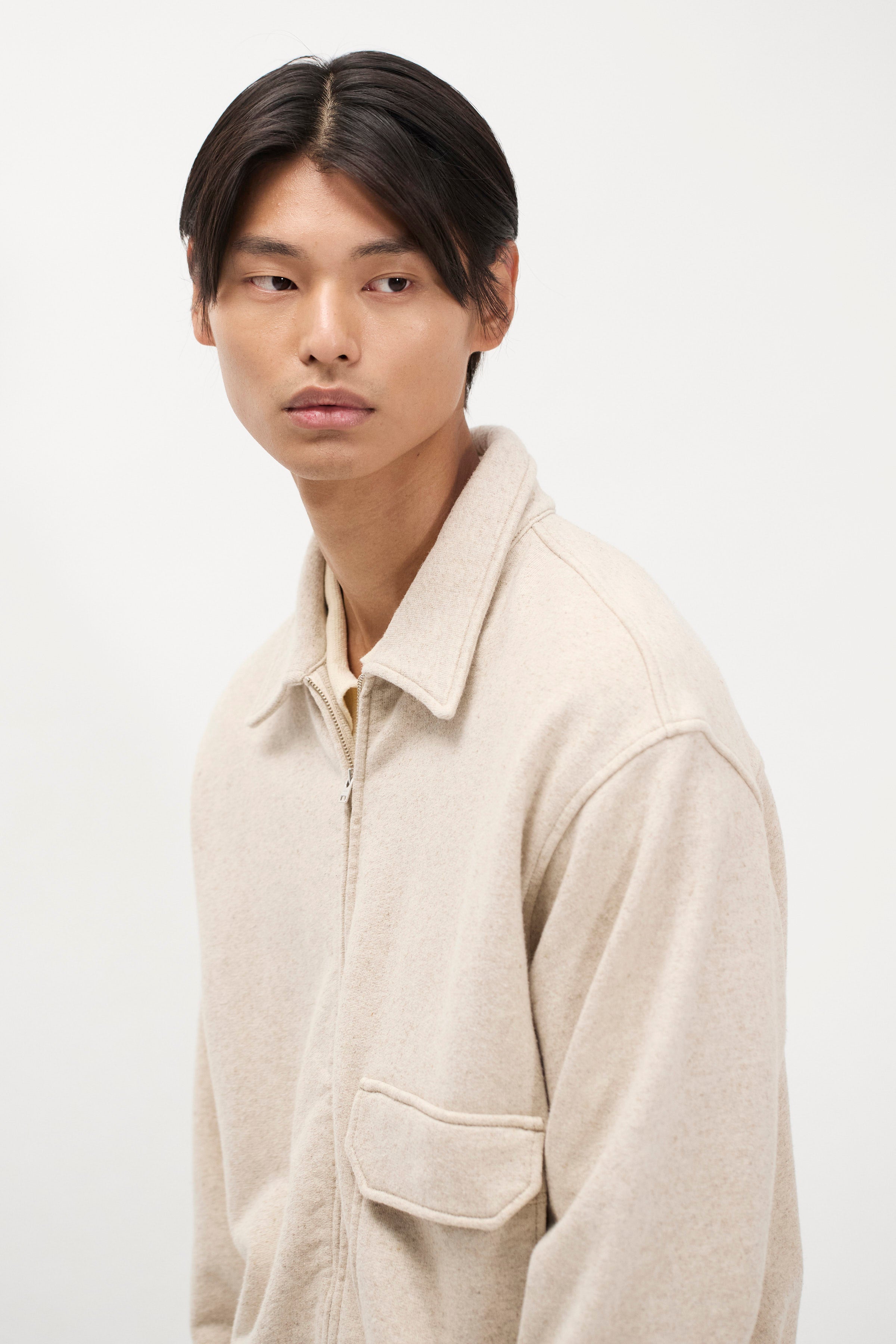 Fynshav Cotton Linen Loopback Jacket