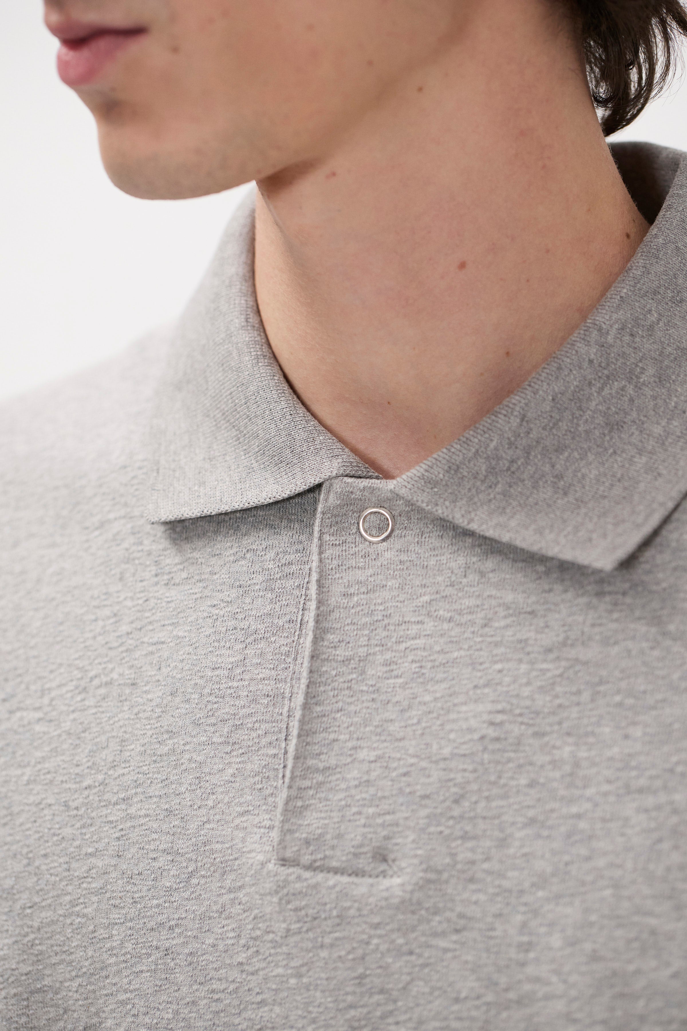 Sylane Relaxed Light Pile Jersey Polo